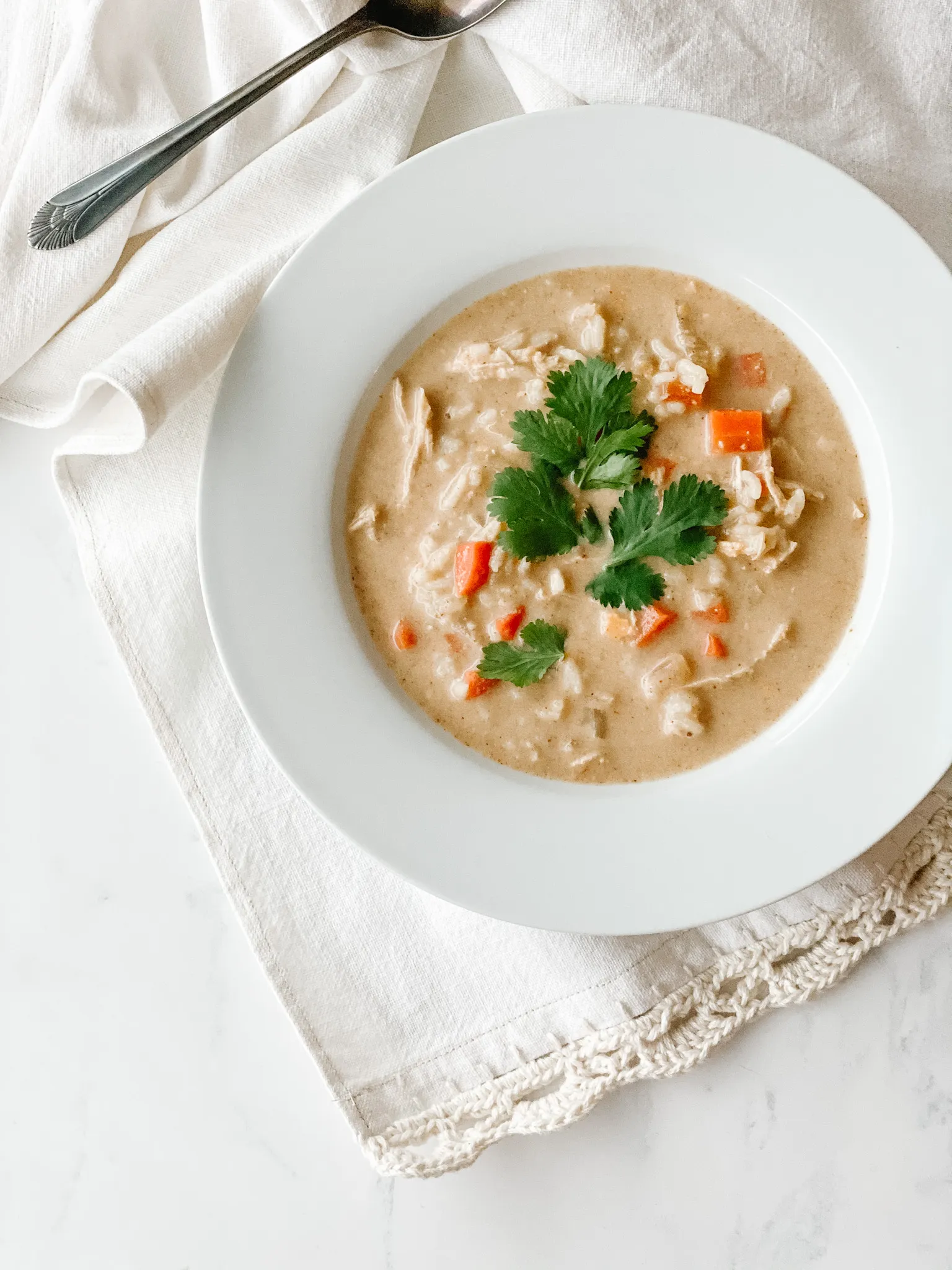 Gluten and Dairy Free Chicken and Rice Soup