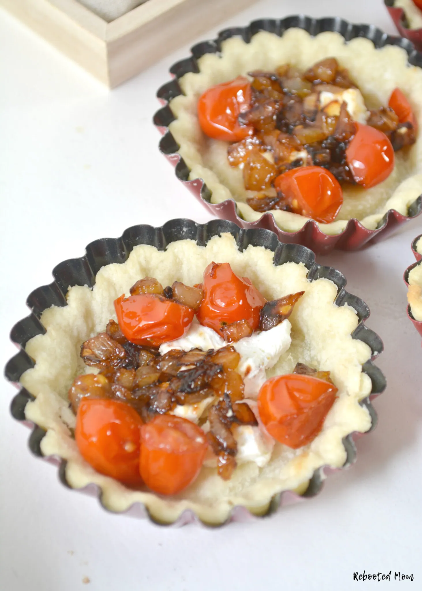 Goat Cheese and Tomato Tarts