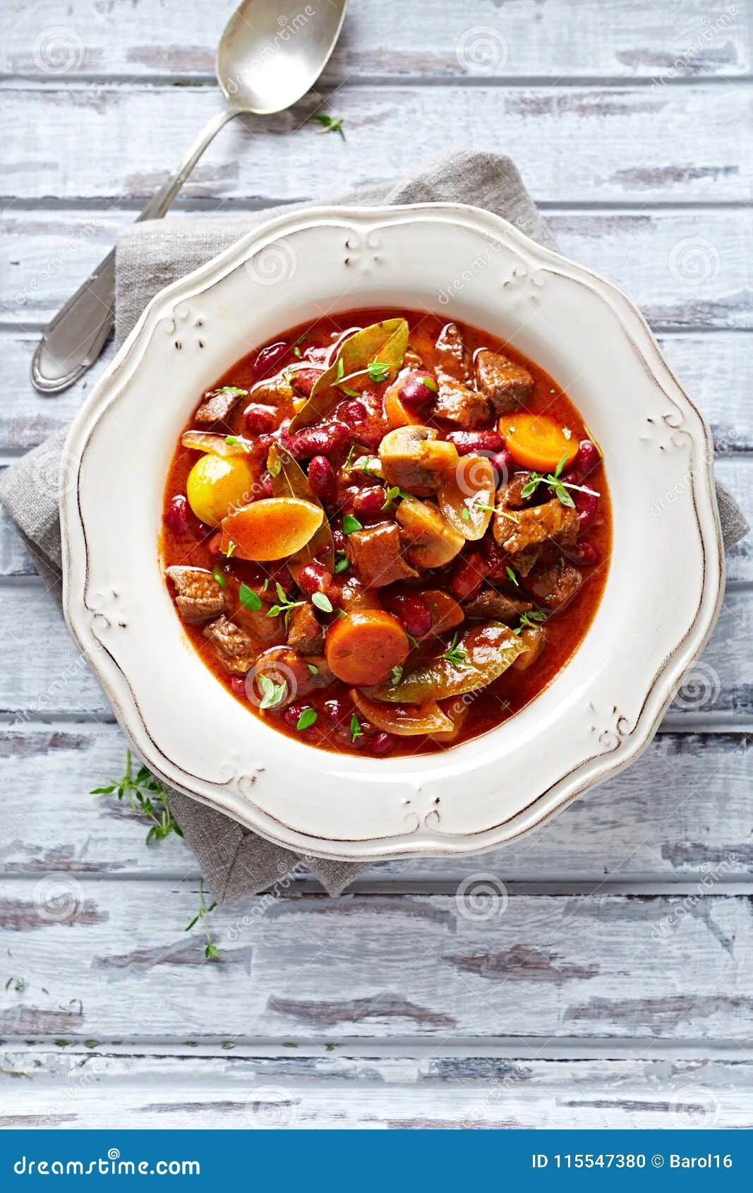 Goulash with Red Kidney Beans