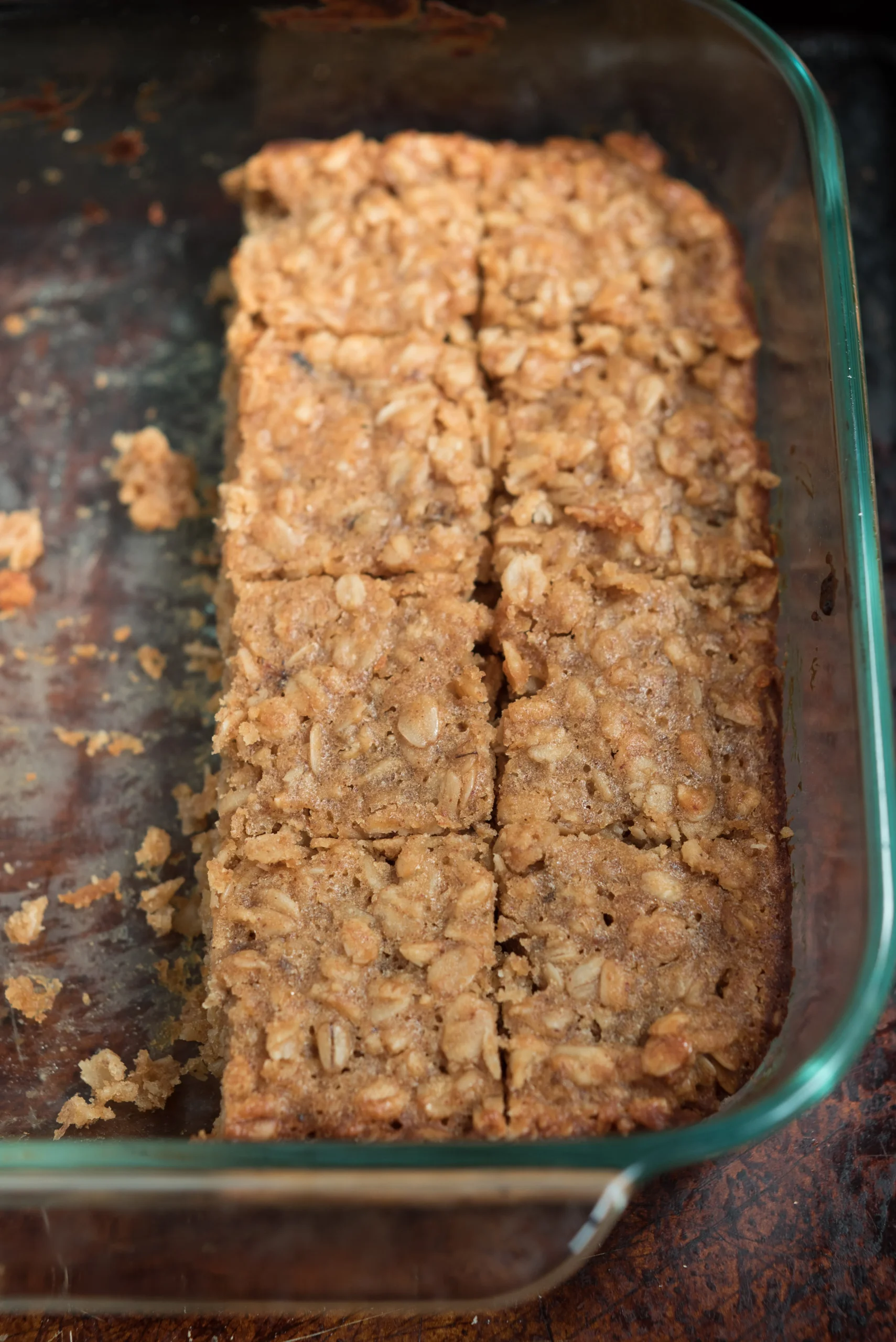 Grandma Alvera's Peanut Butter Oatmeal Bars
