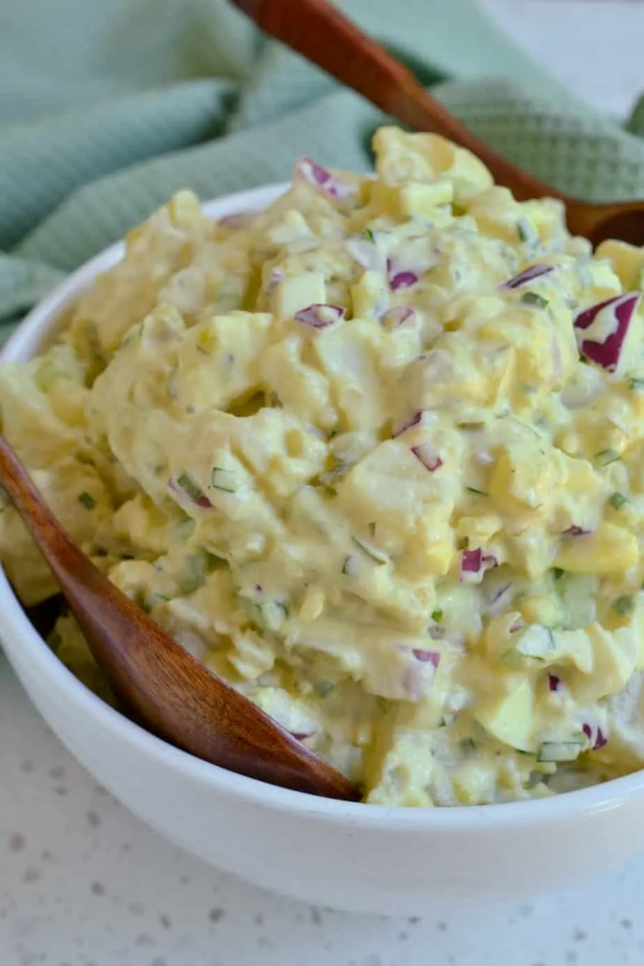 Grandma's Creamy Dill Pickle Potato Salad