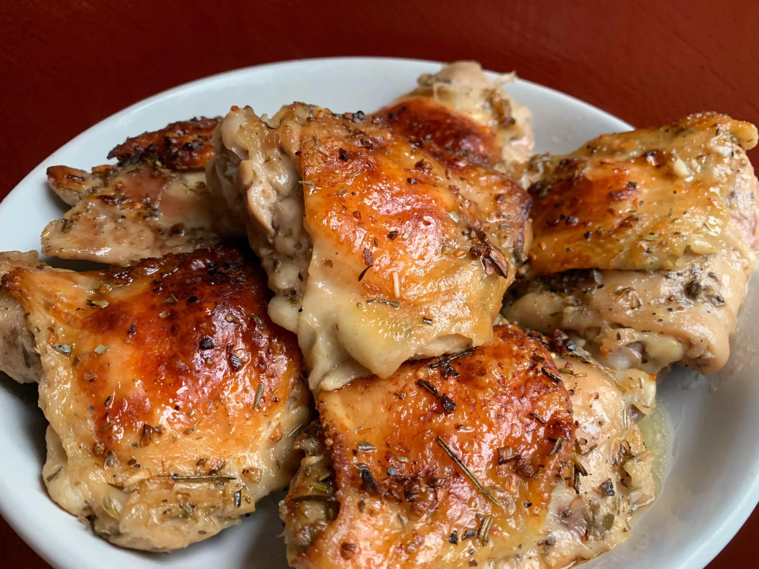 Greek Style Chicken Thighs