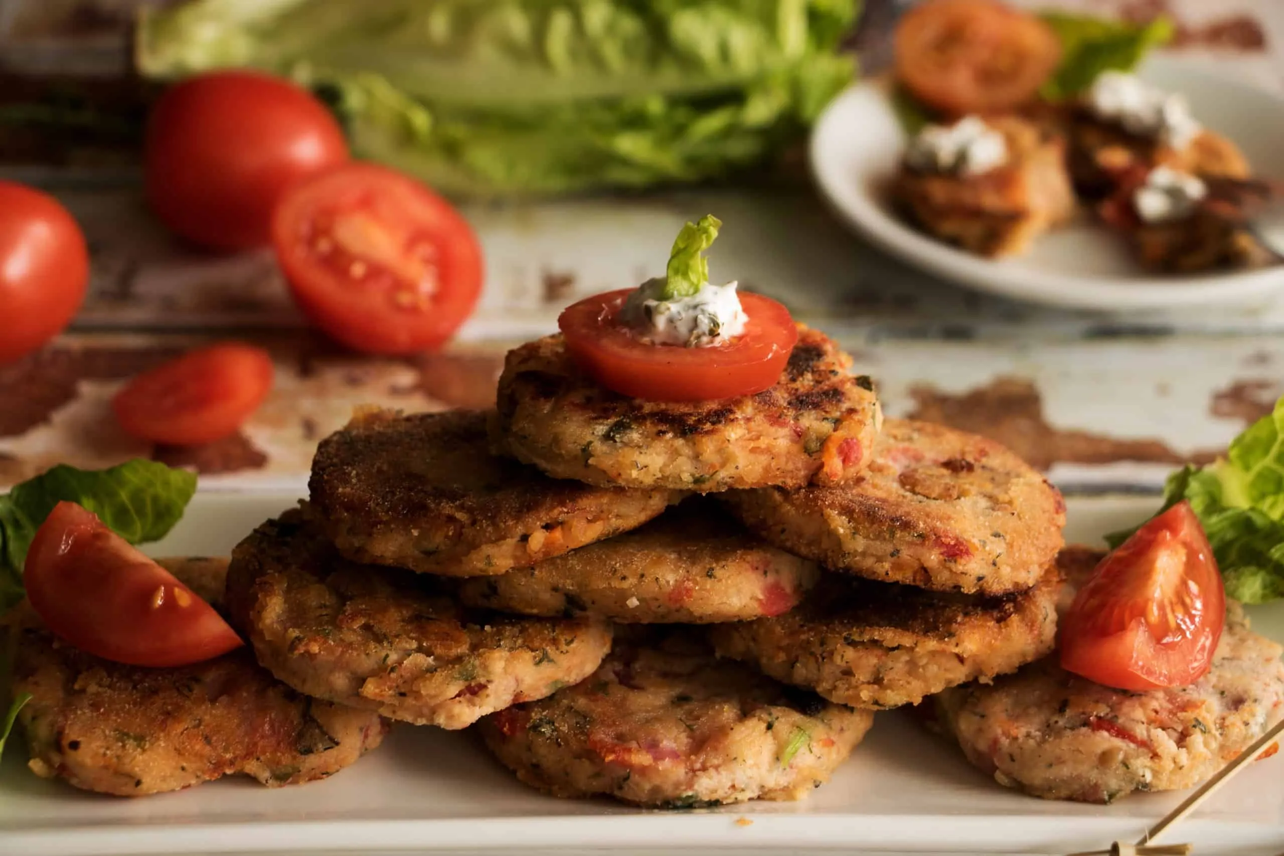 Greek Tomato Patties from Santorini (Tomatokeftedes)