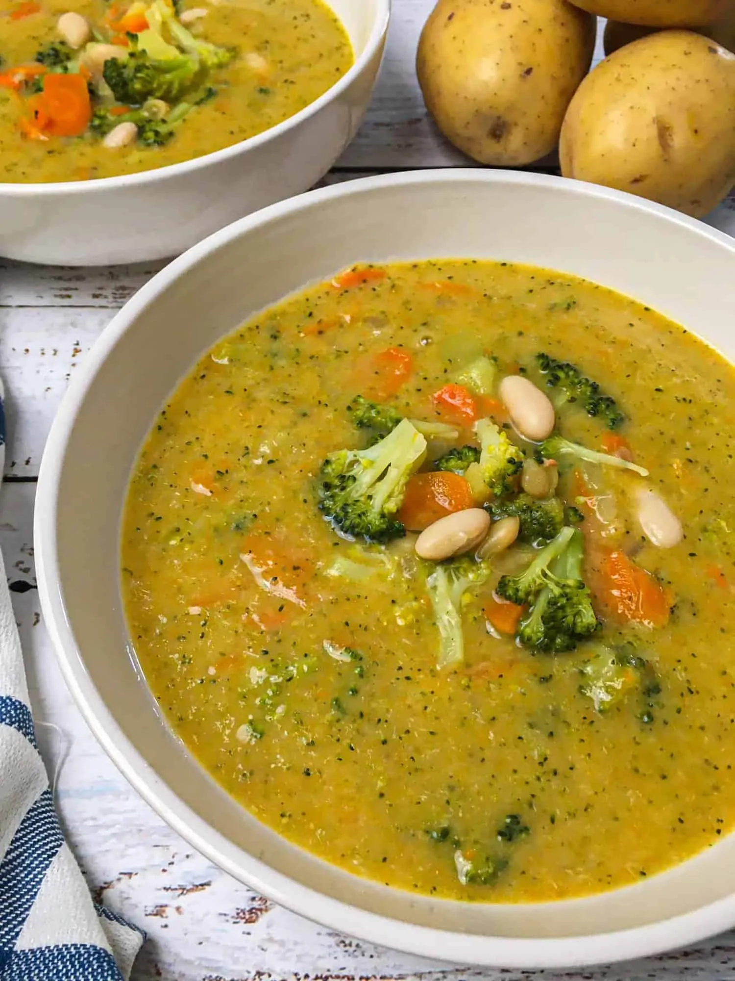 Green Broccoli Potato Soup