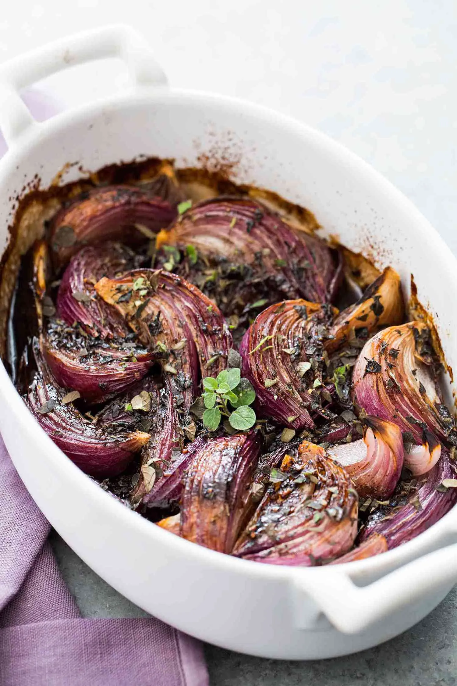 Grilled Balsamic Glazed Onions