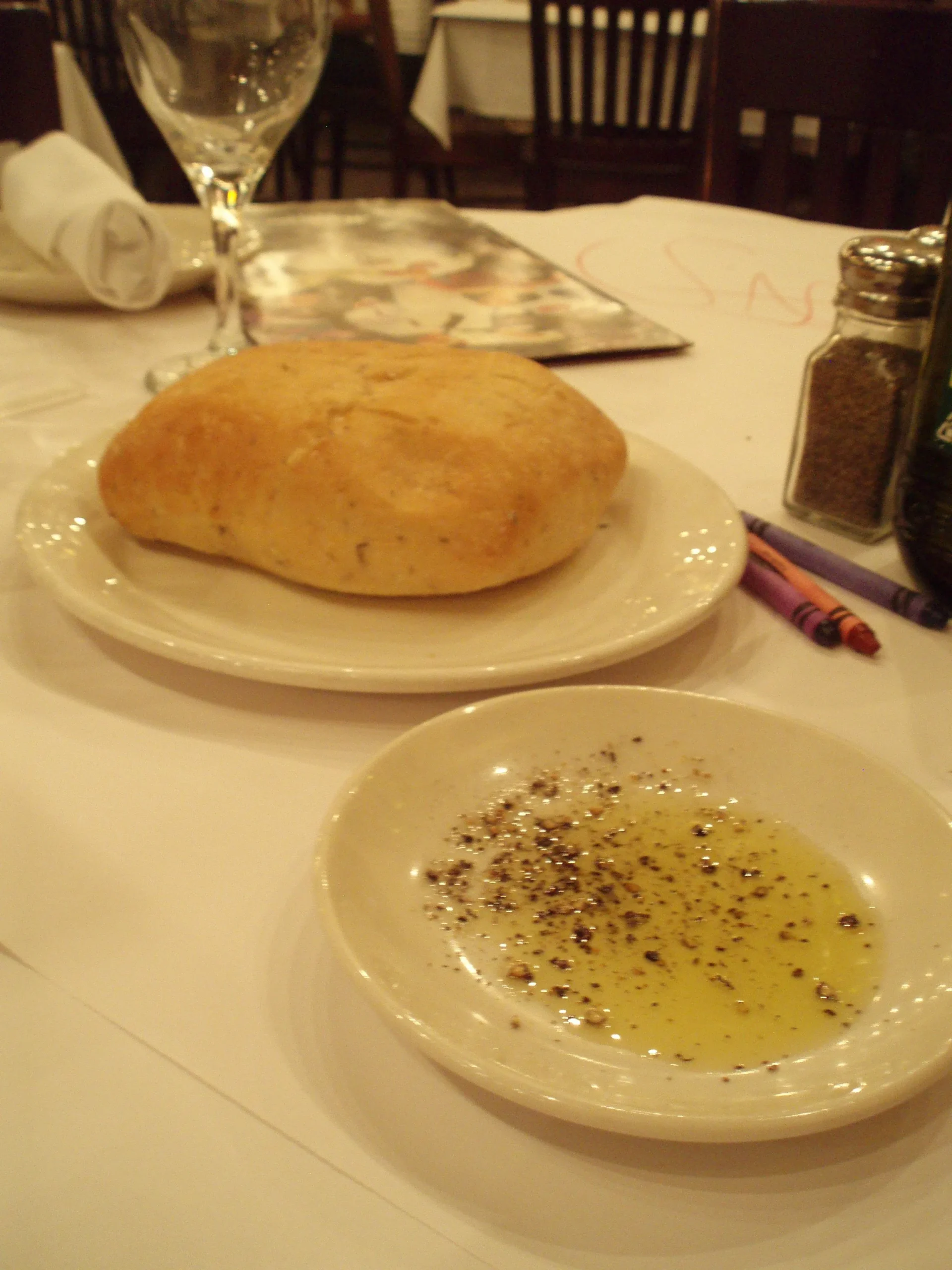 Grilled Bread with Rosemary Dipping Oil