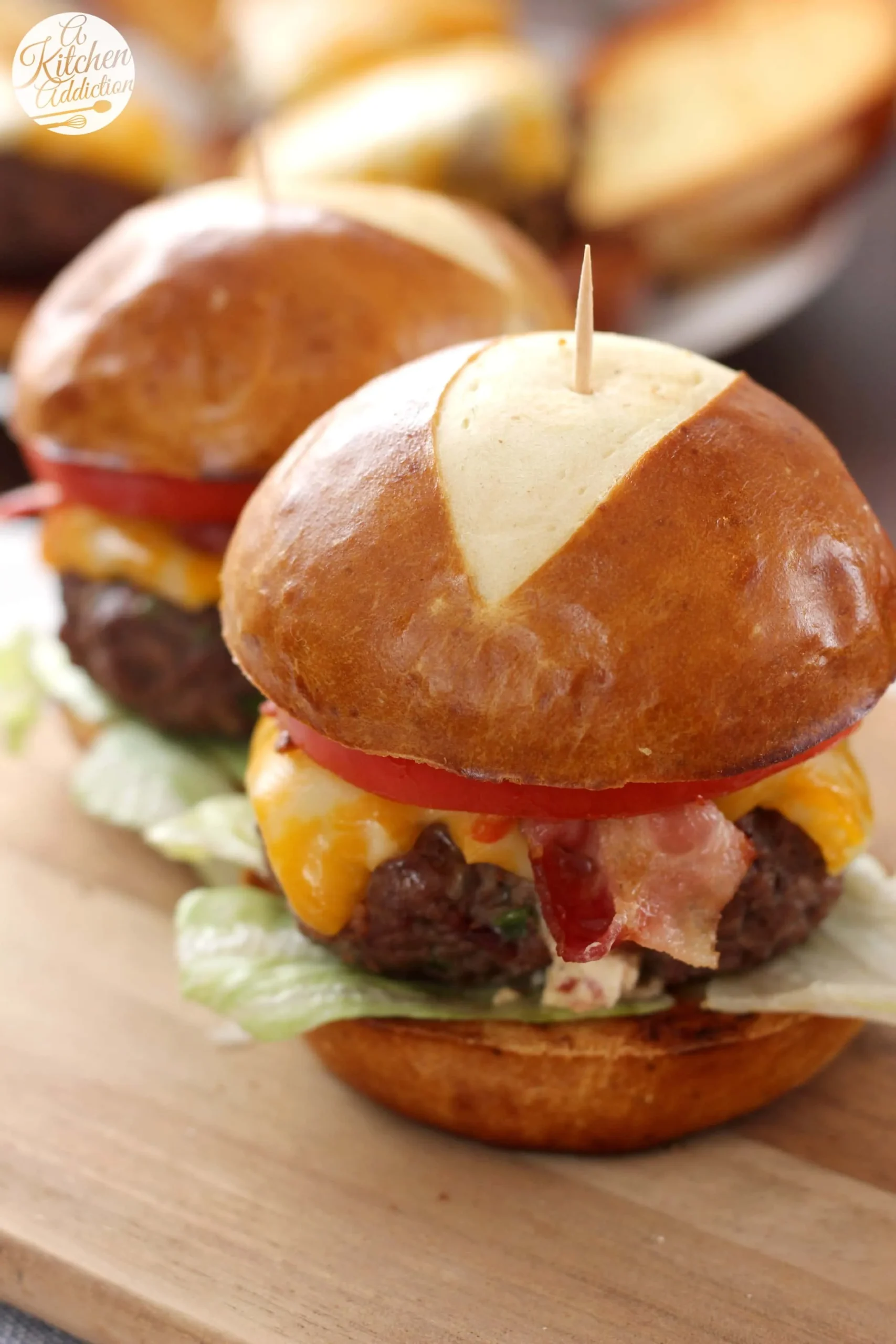 Grilled Cheesy Stuffed Sliders