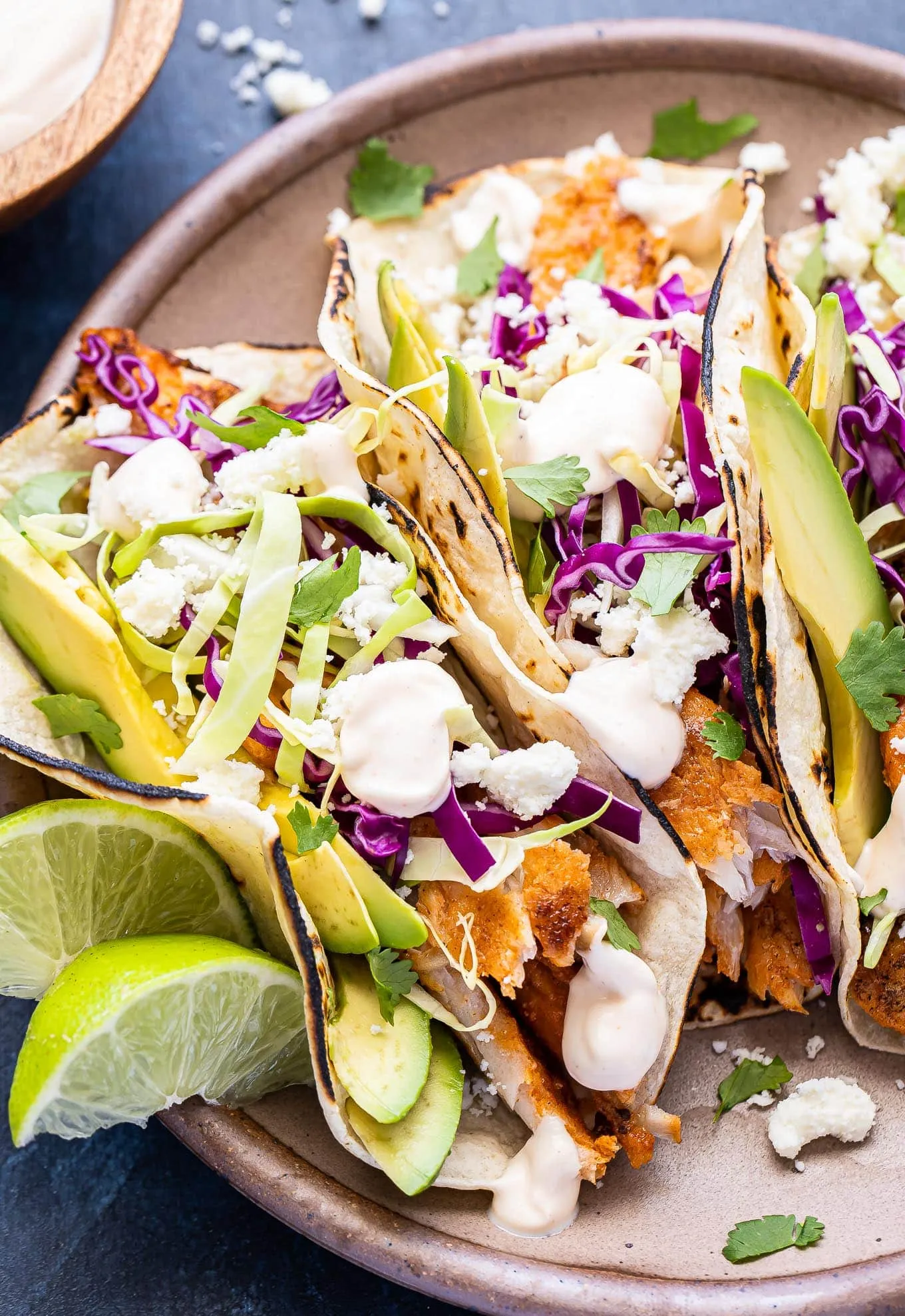 Grilled Chile Vodka Fish Tacos