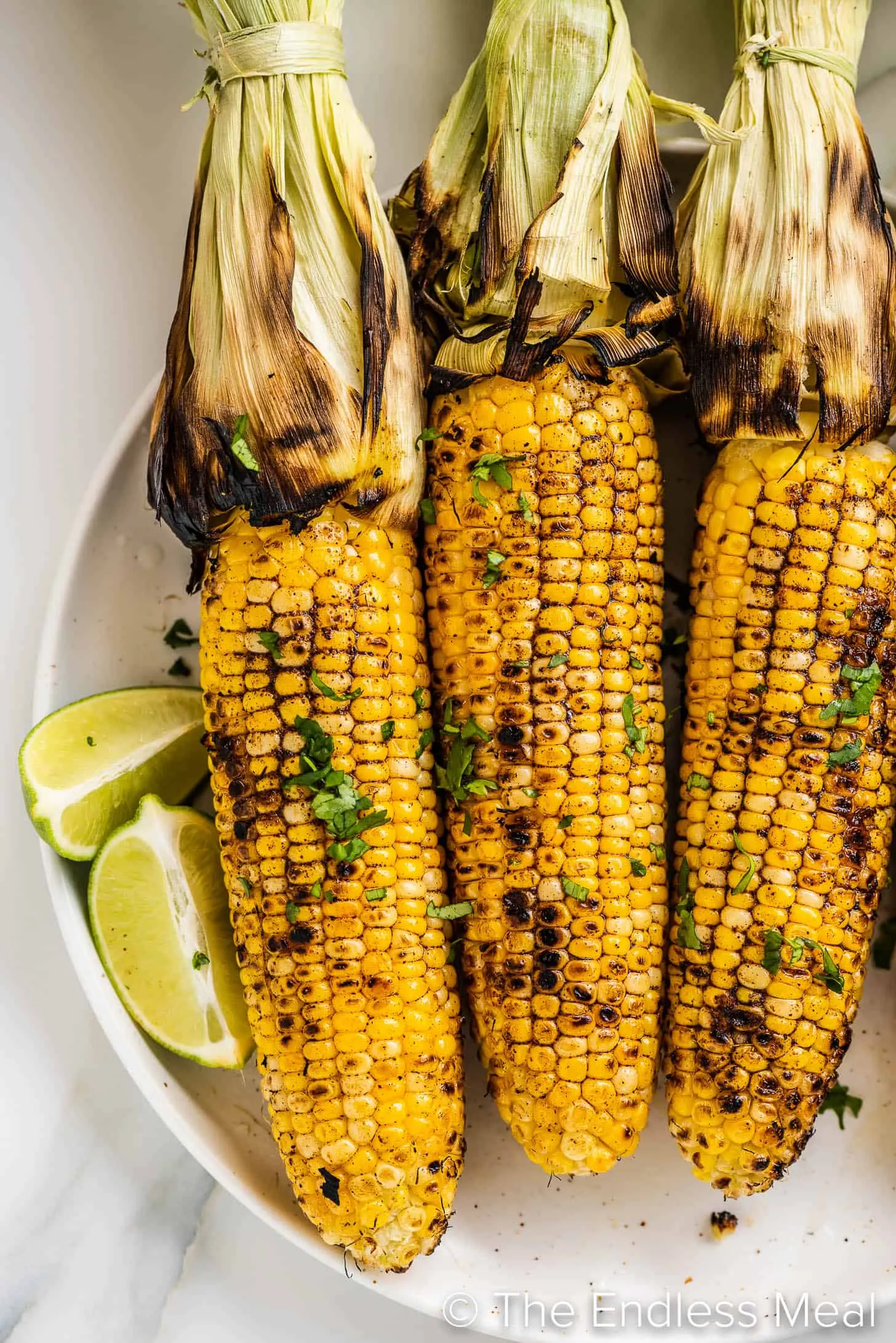 Grilled Chili Lime Baby Corn