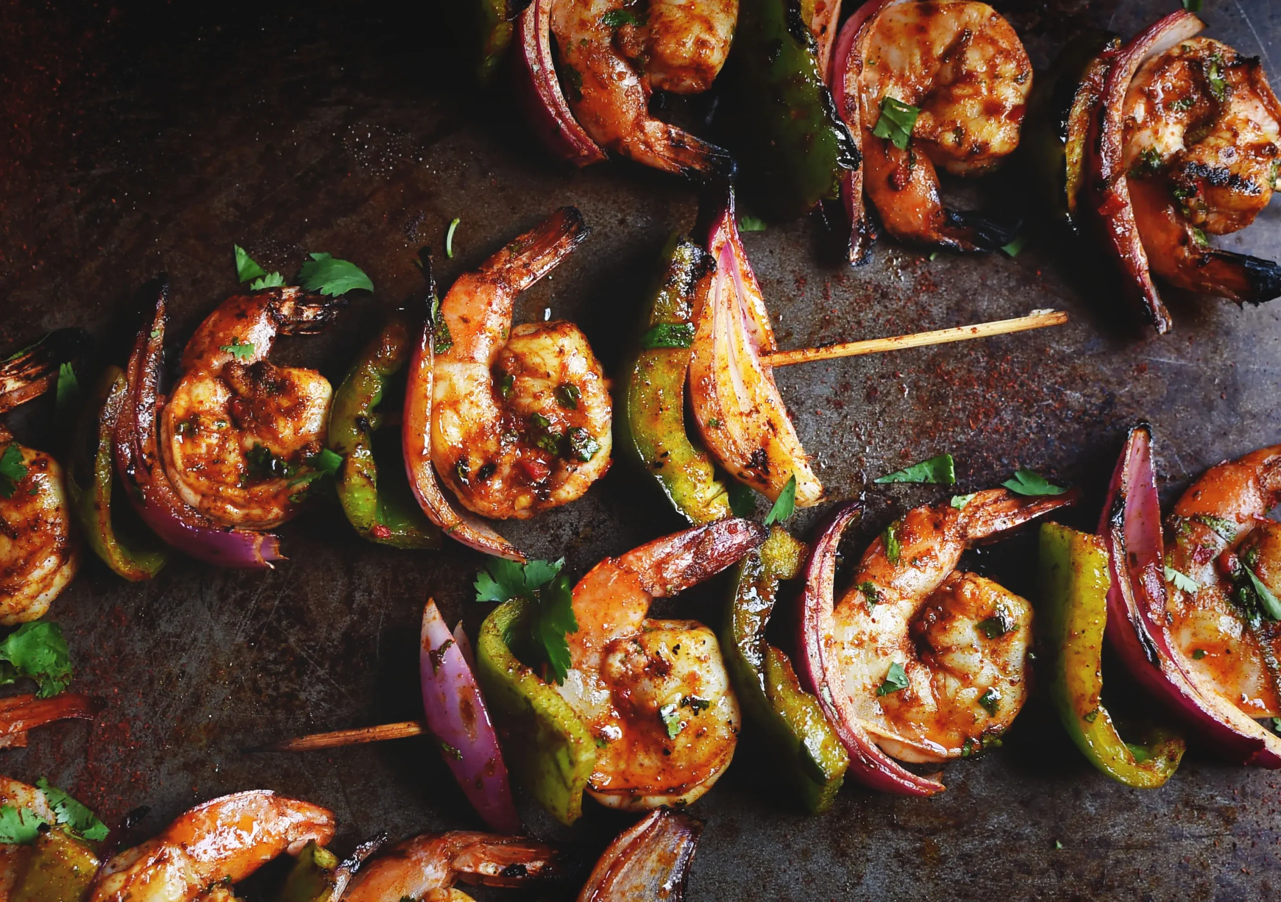 Grilled Chili Lime Shrimp Kabobs