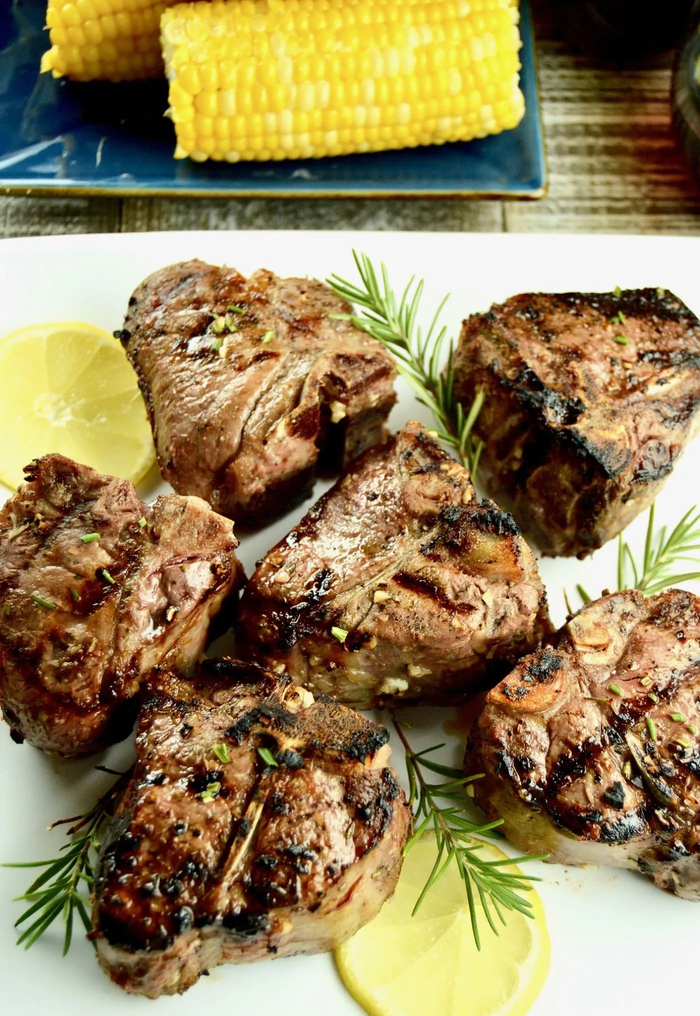 Grilled Lamb Loin Chops