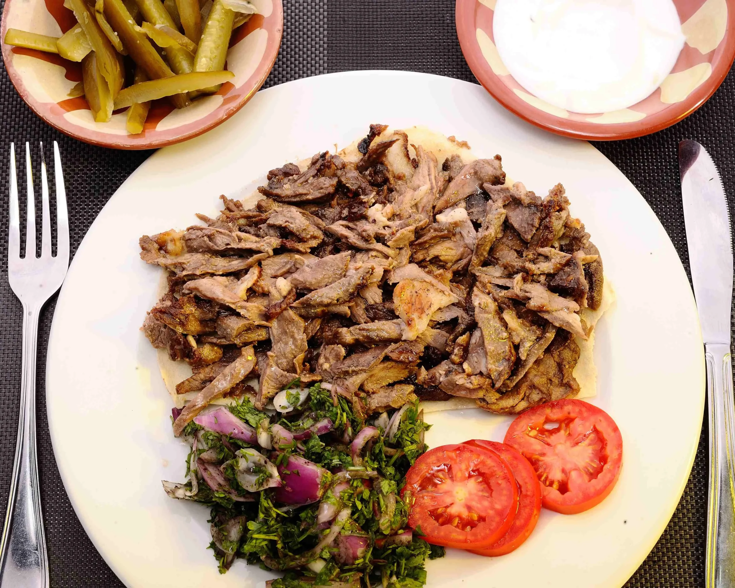 Grilled Lamb Shawarma Platter