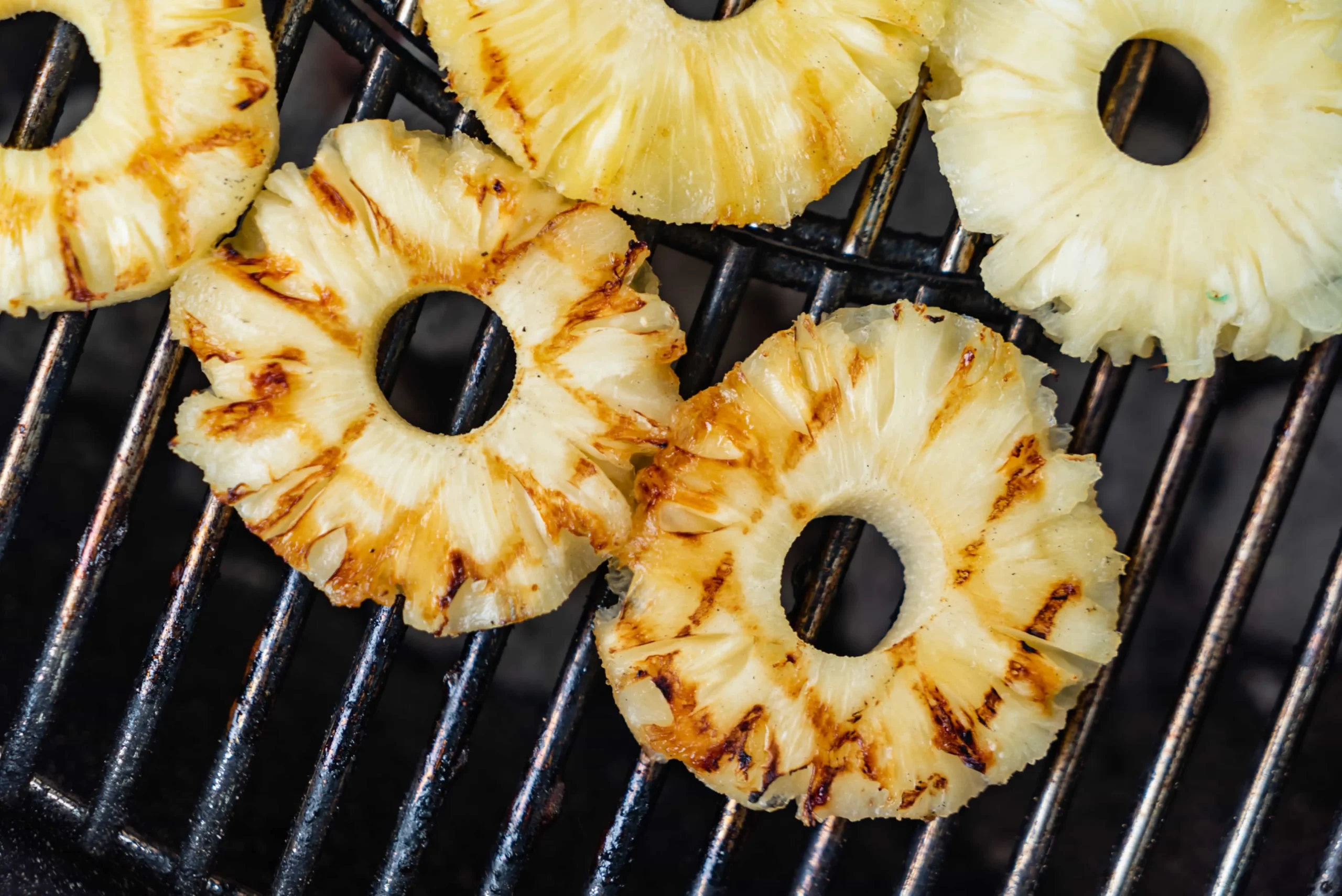 Grilled Pineapple with Cajeta