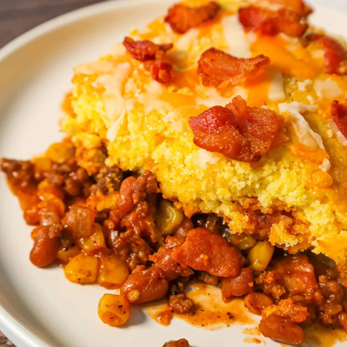 Ground Beef Casserole Cornbread