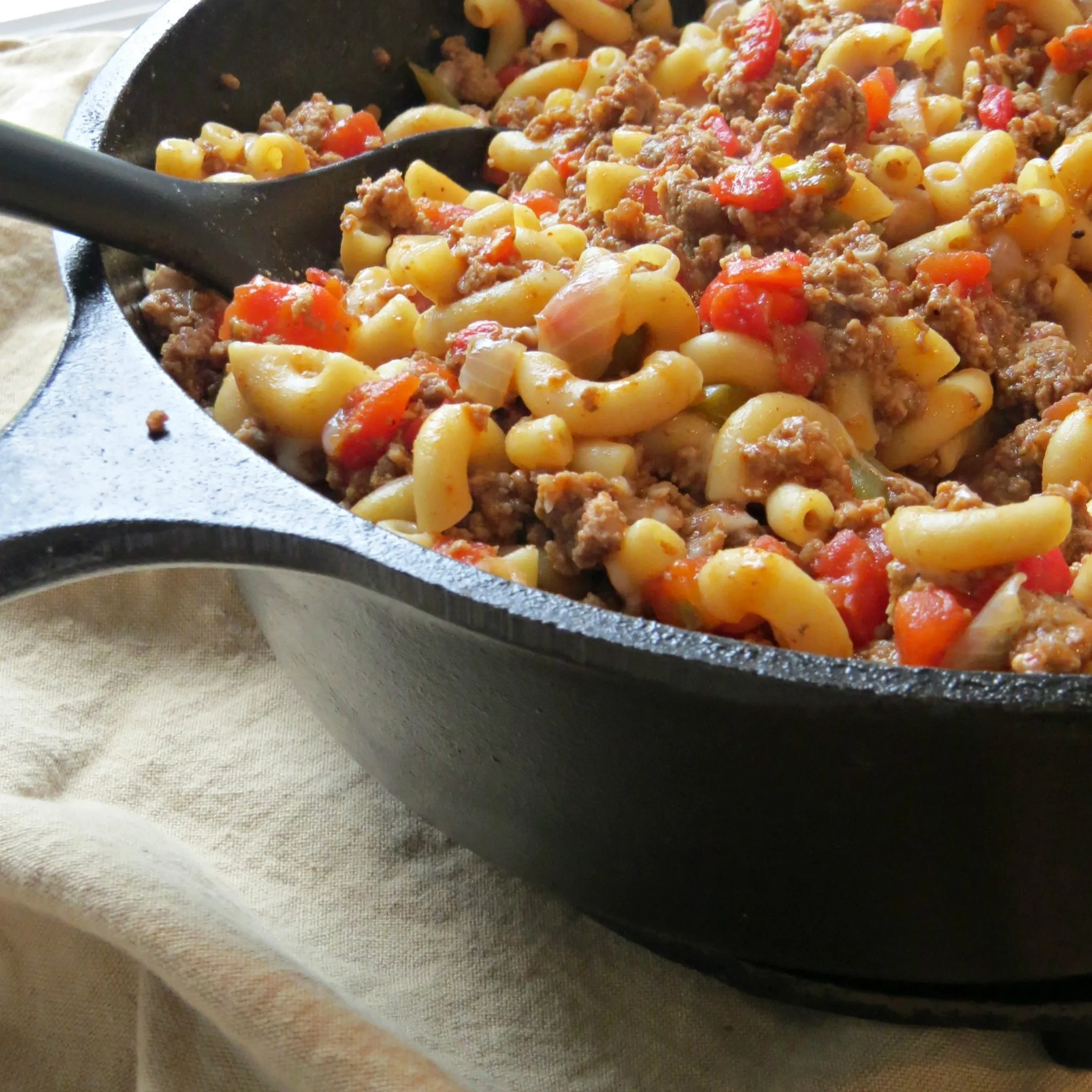 Ground Beef Macaroni Casserole