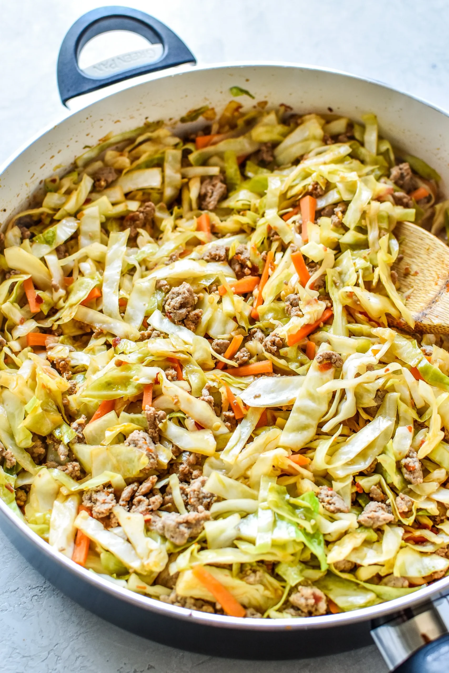 Ground Turkey and Cabbage