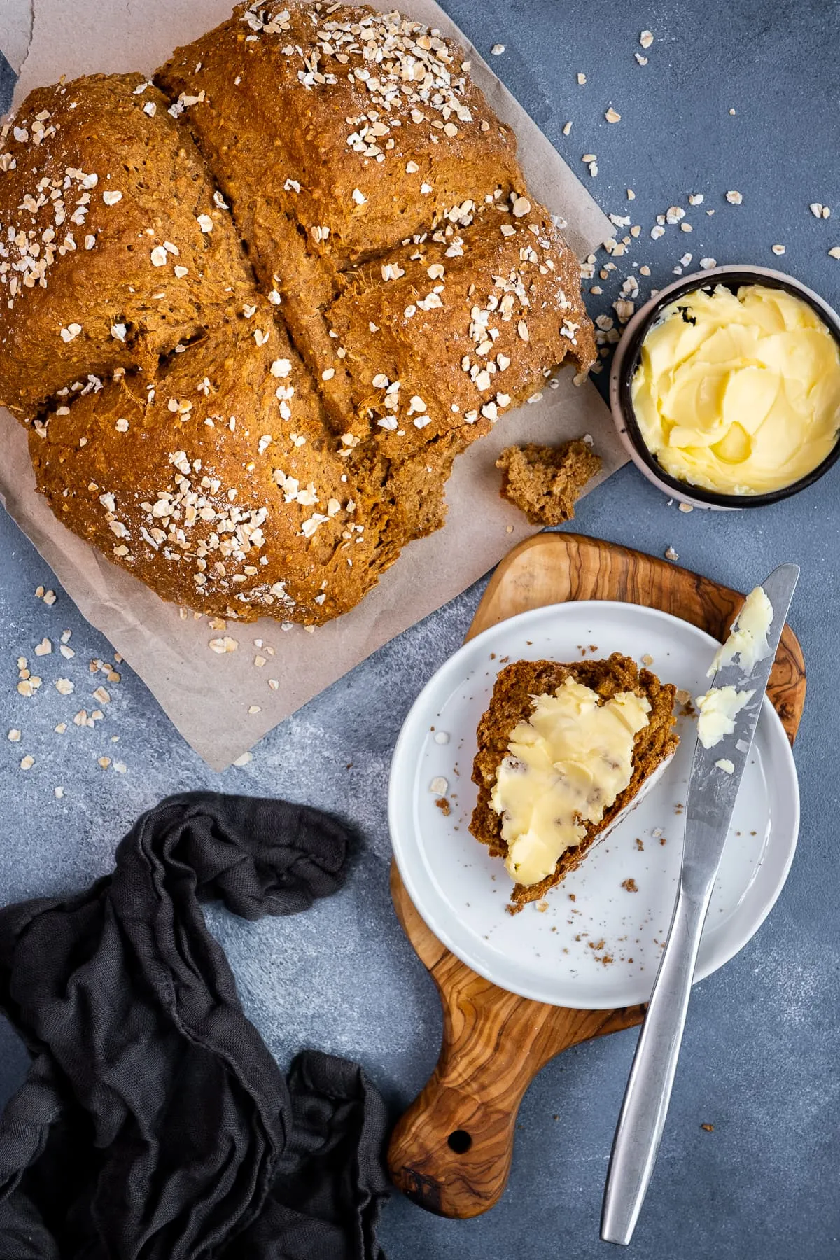 Guinness and Treacle Soda Bread
