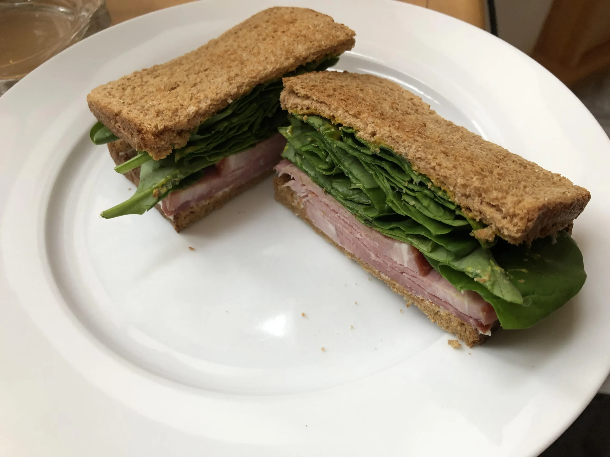 Ham Sandwiches with Apricot Mustard