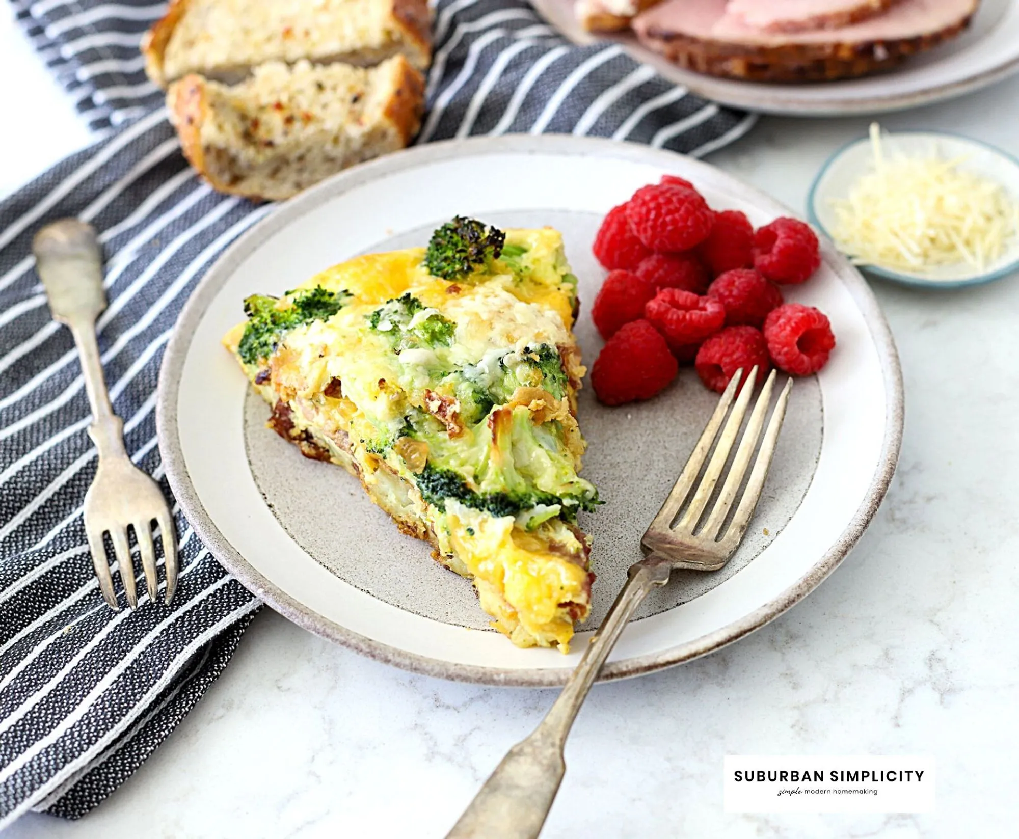 Ham and Cheese Pasta Frittata Kraft