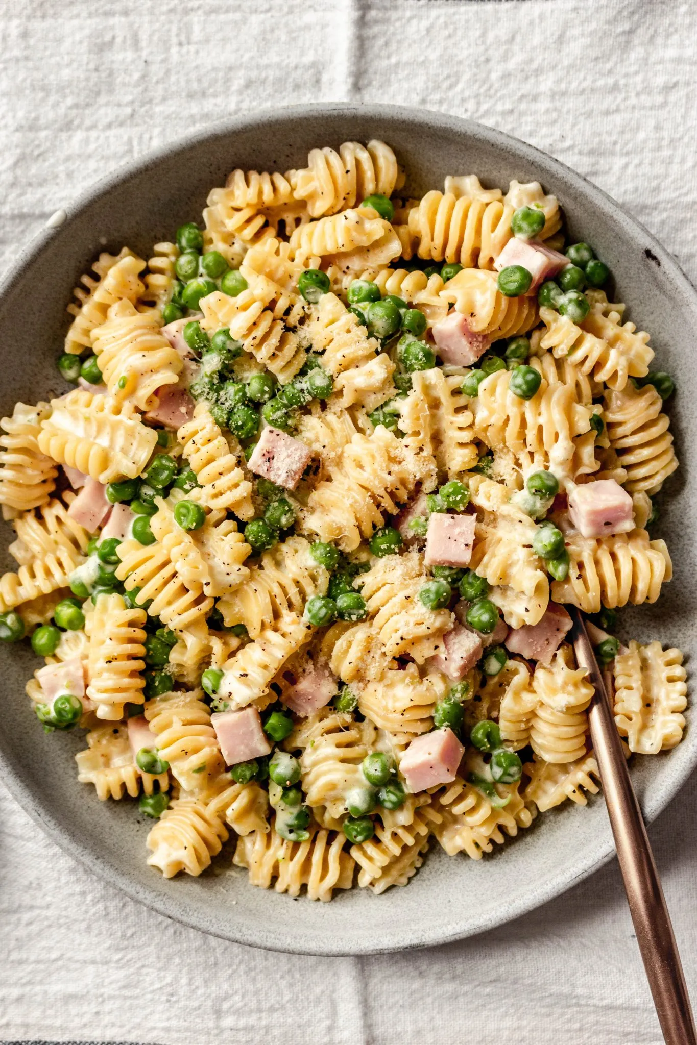 Ham and Pea Pasta