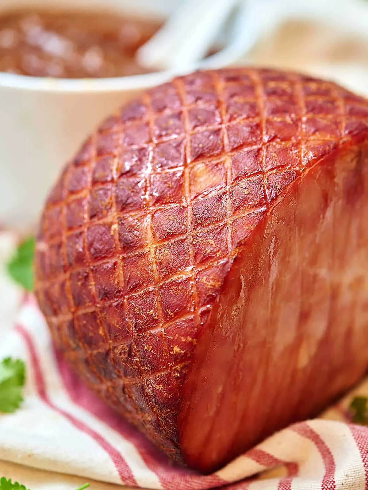 Ham with Pineapple Sauce