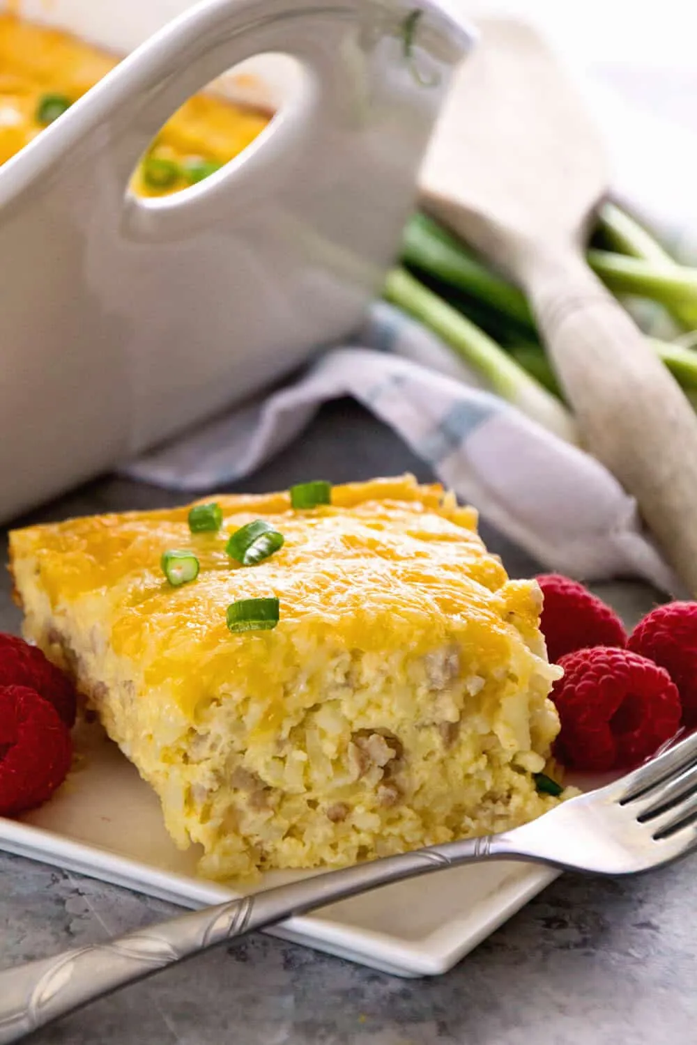 Hashbrown and Cheese Breakfast Bake