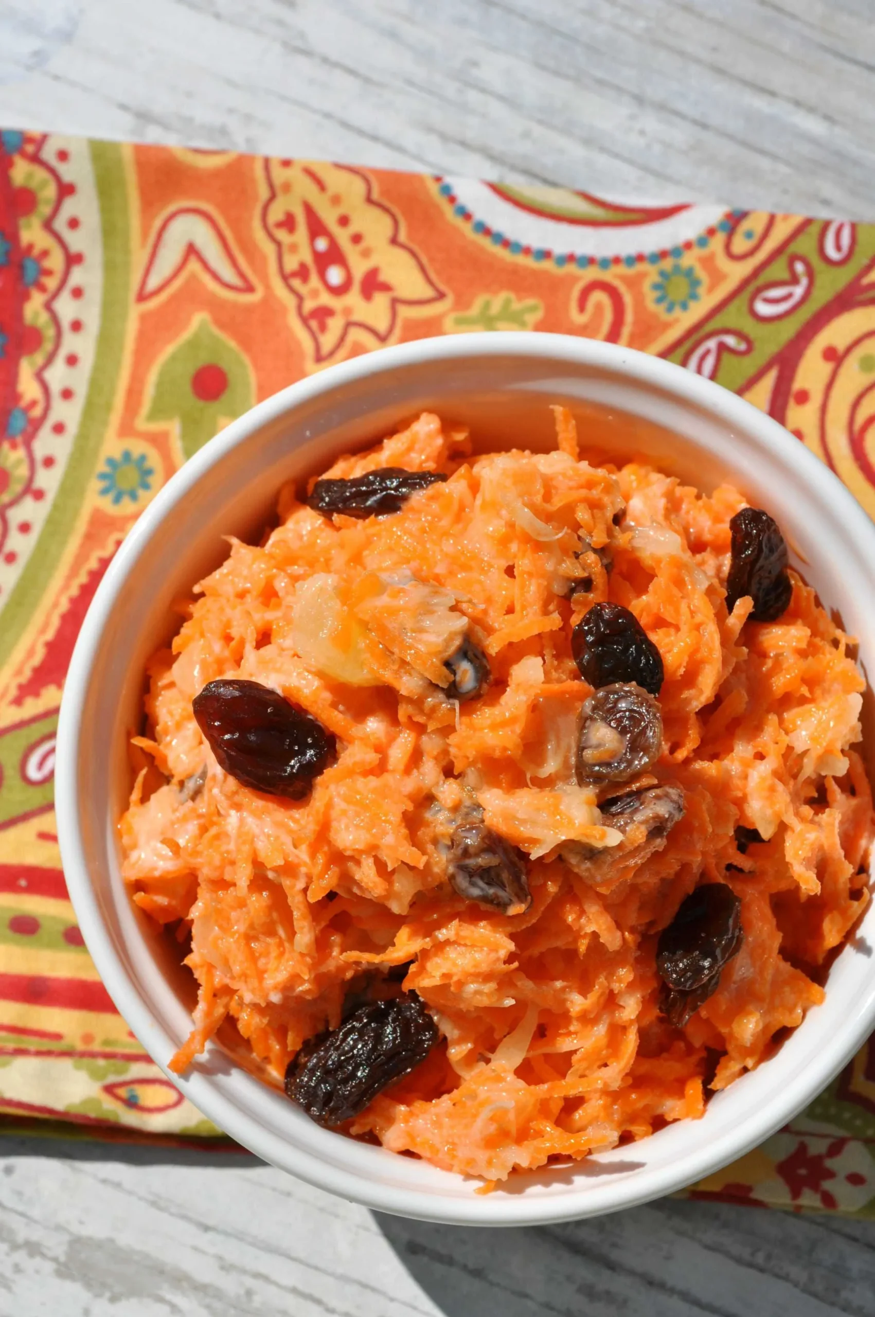 Healthy Carrot Raisin Salad