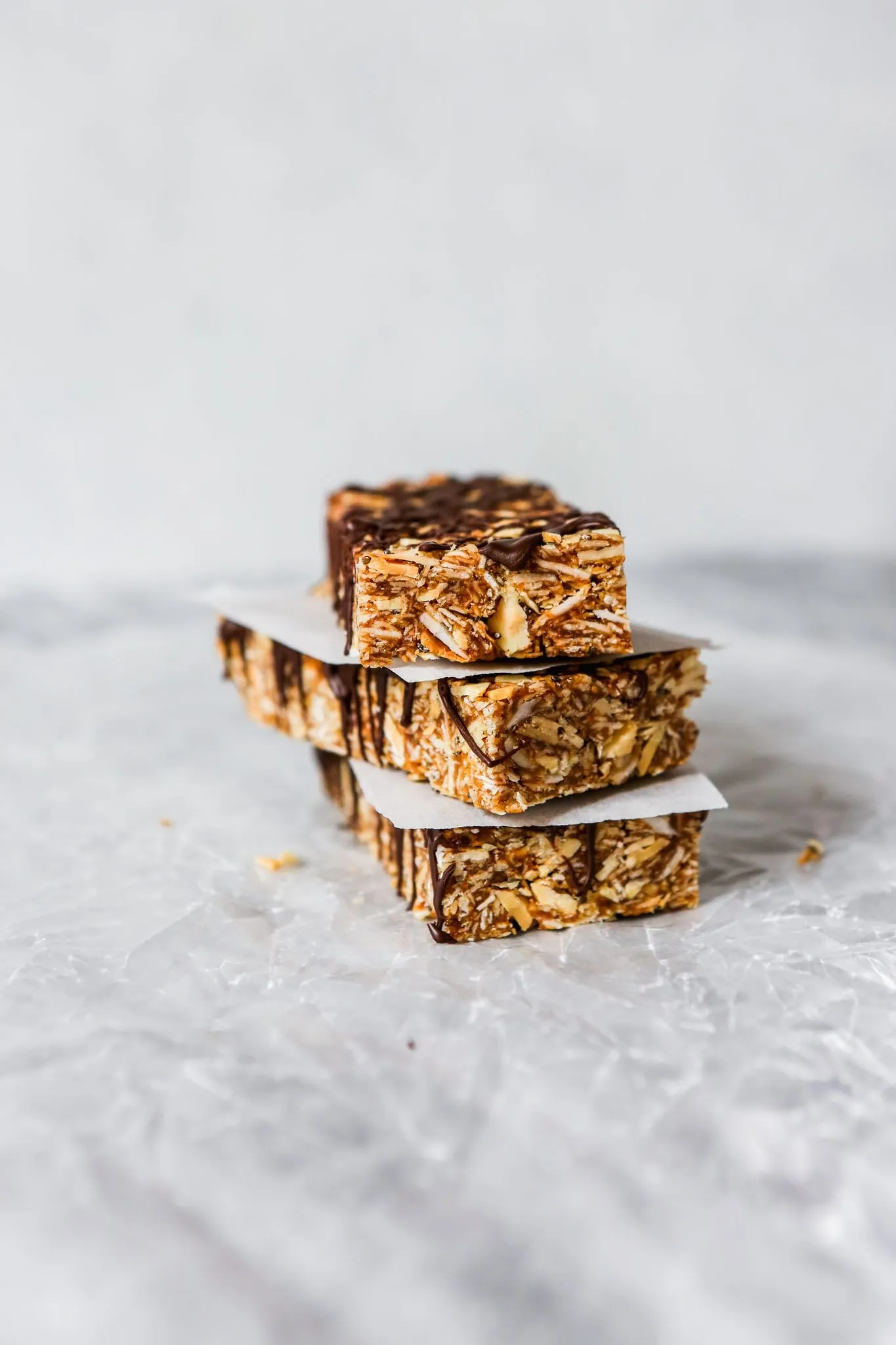 Healthy Chewy Coconut Date Granola Bars