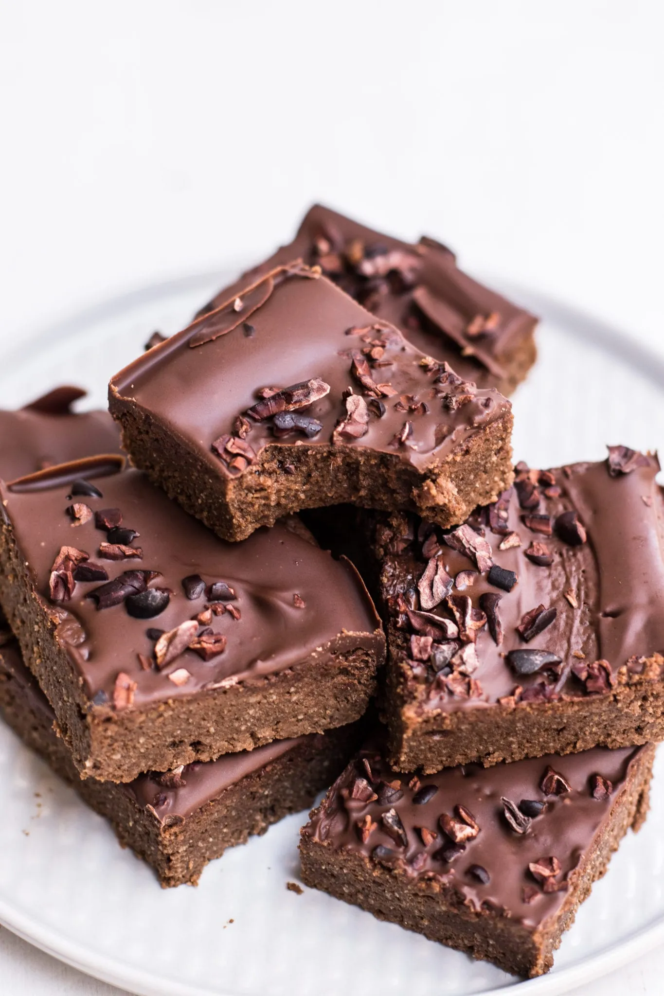 Healthy Chocolate Peanut Butter Brownies