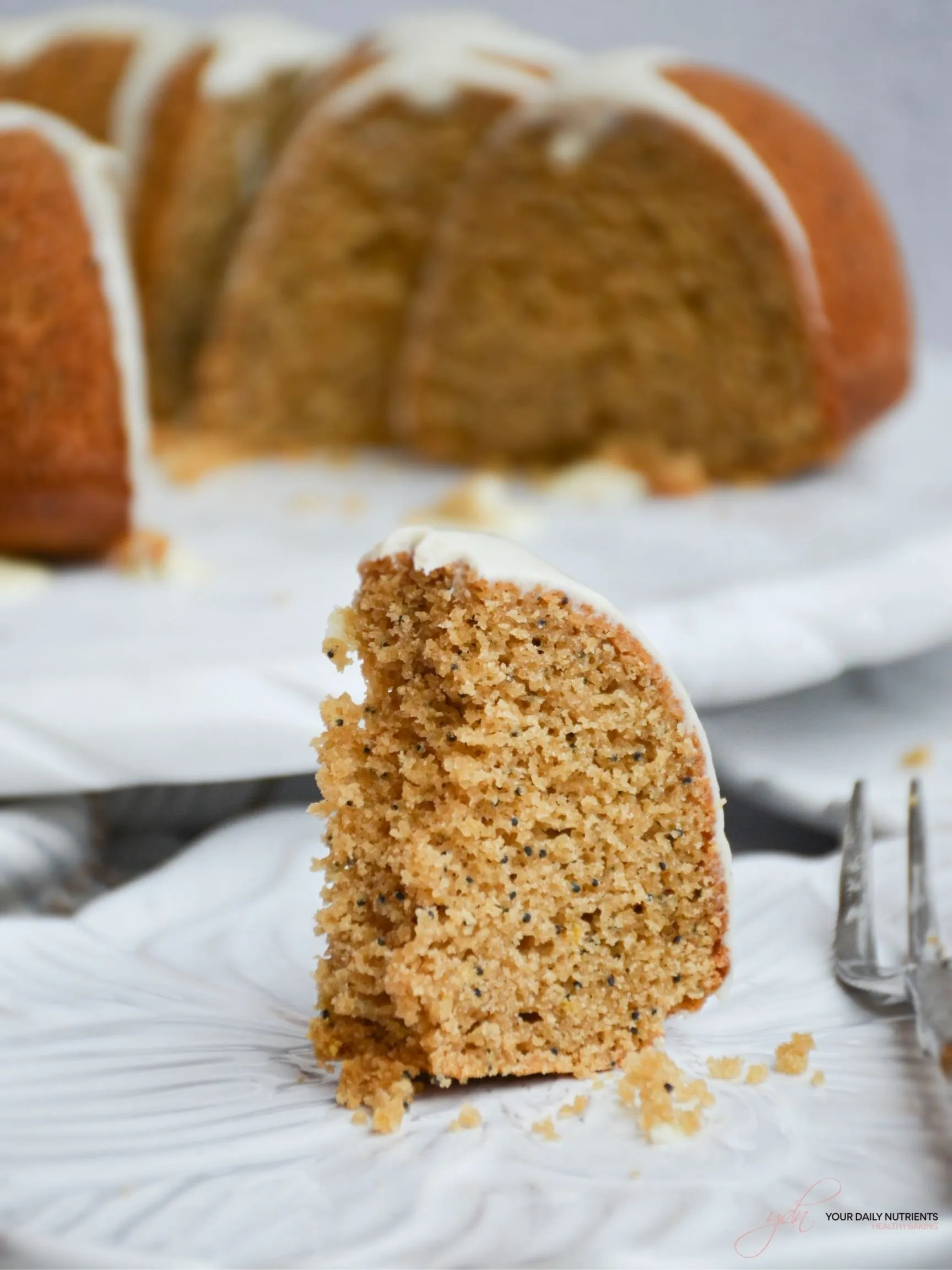 Healthy Lemon Bundt Cake