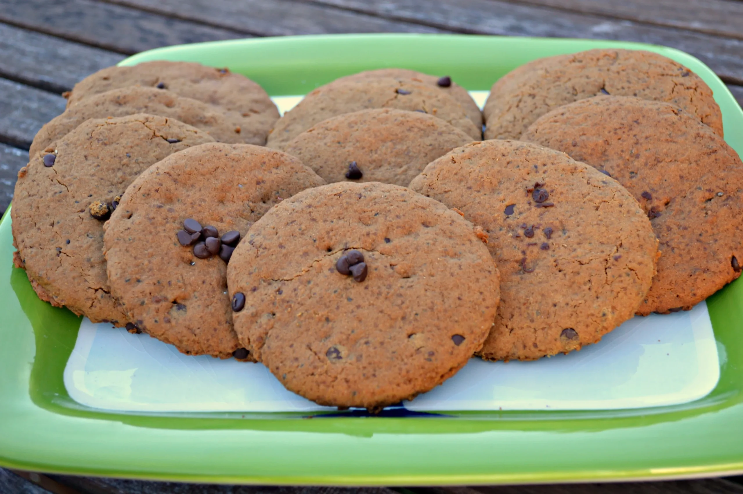 Healthy Molasses Chocolate Chip Cookies