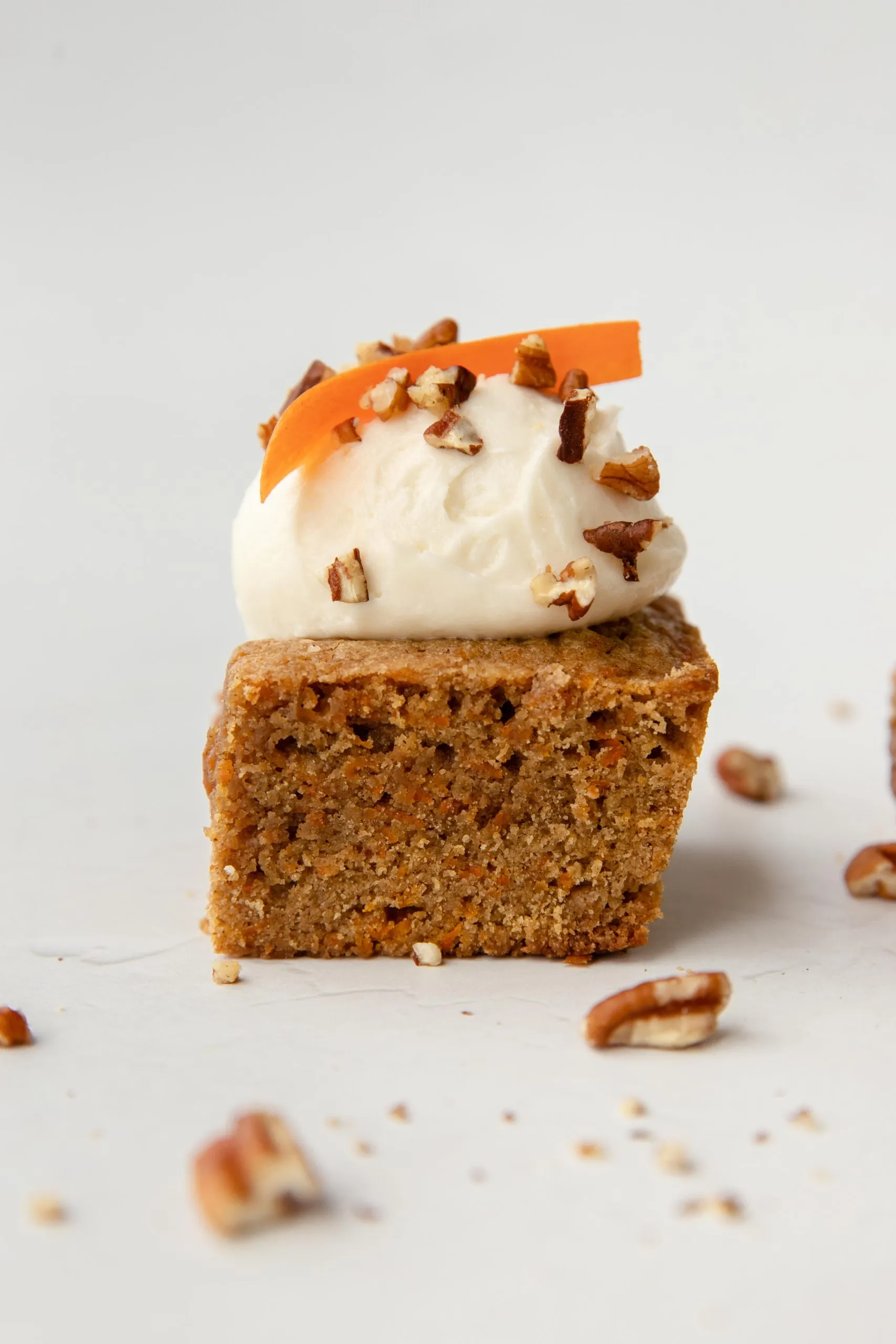 Healthy One Bowl Carrot Cake Bars