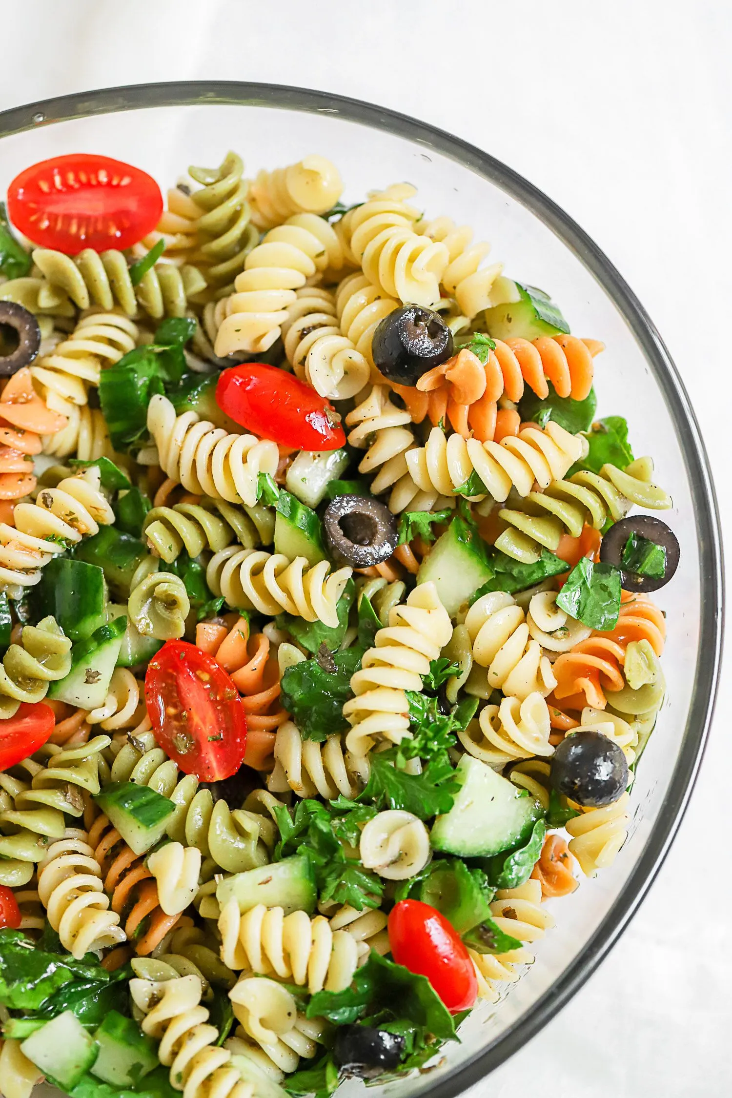 Healthy Pasta Salad with Creamy Peanut Sauce