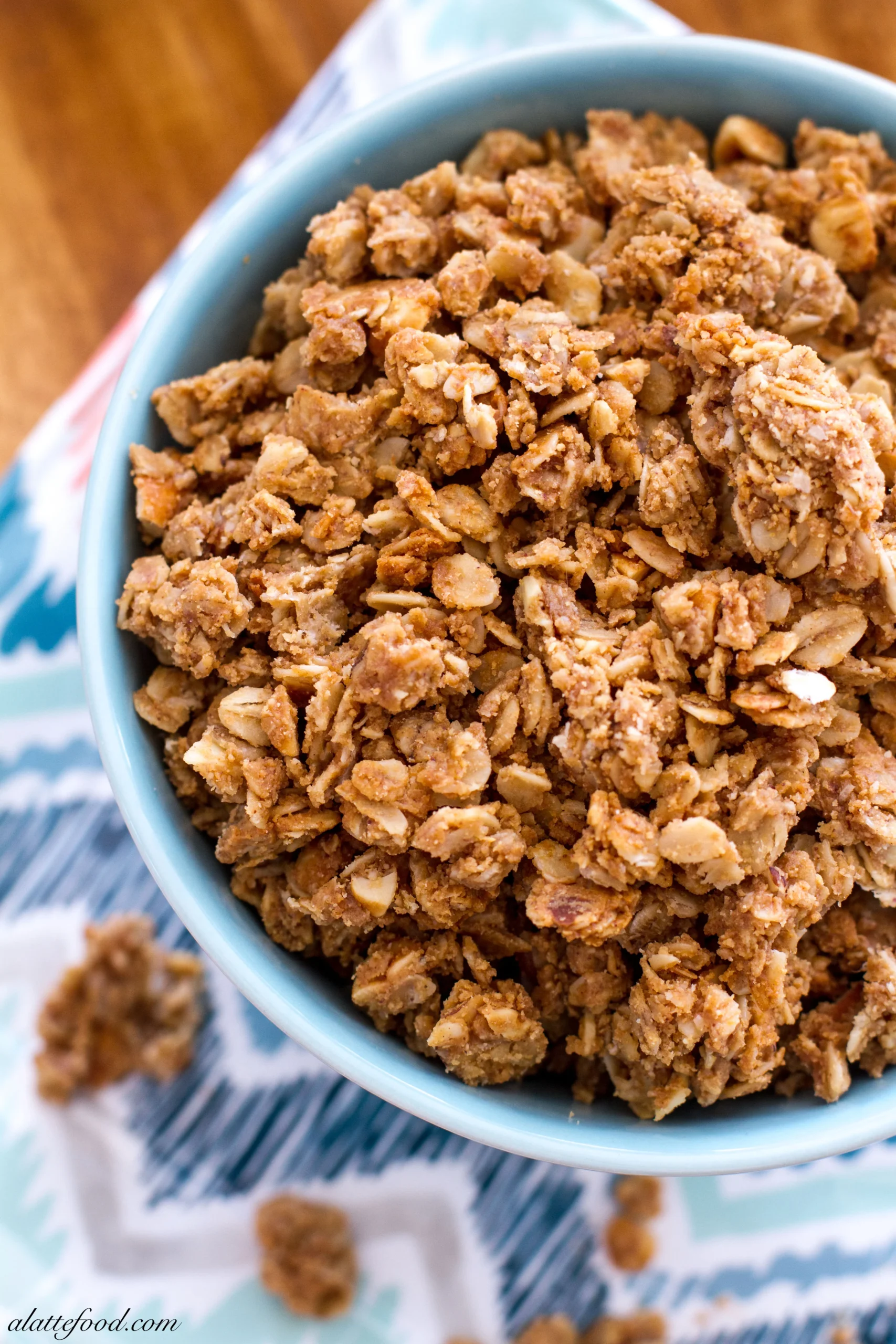 Healthy Peanut Butter Granola
