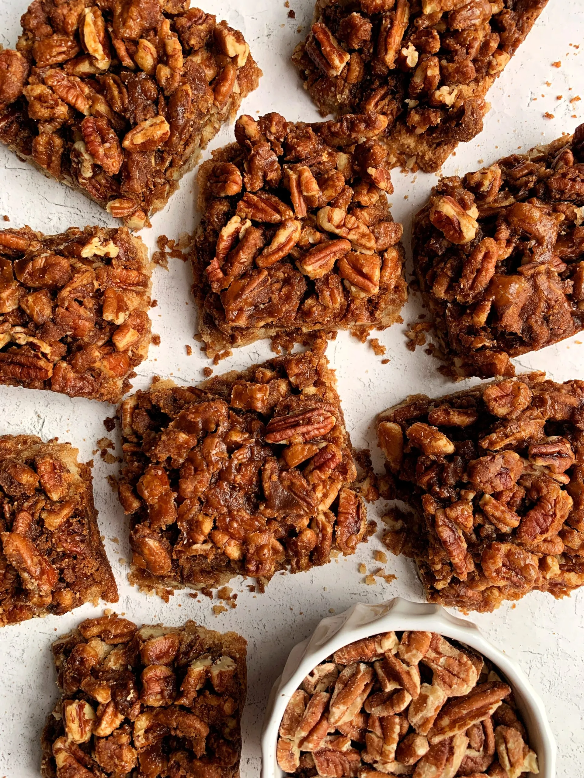 Healthy Pecan Pie Bars