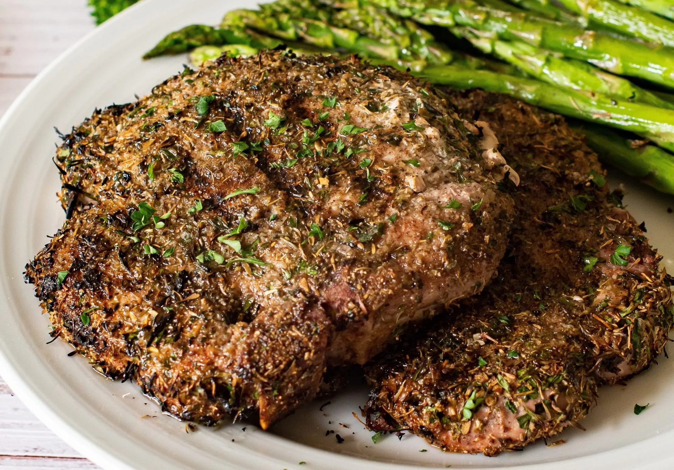 Herbed Pork Chops with Rice