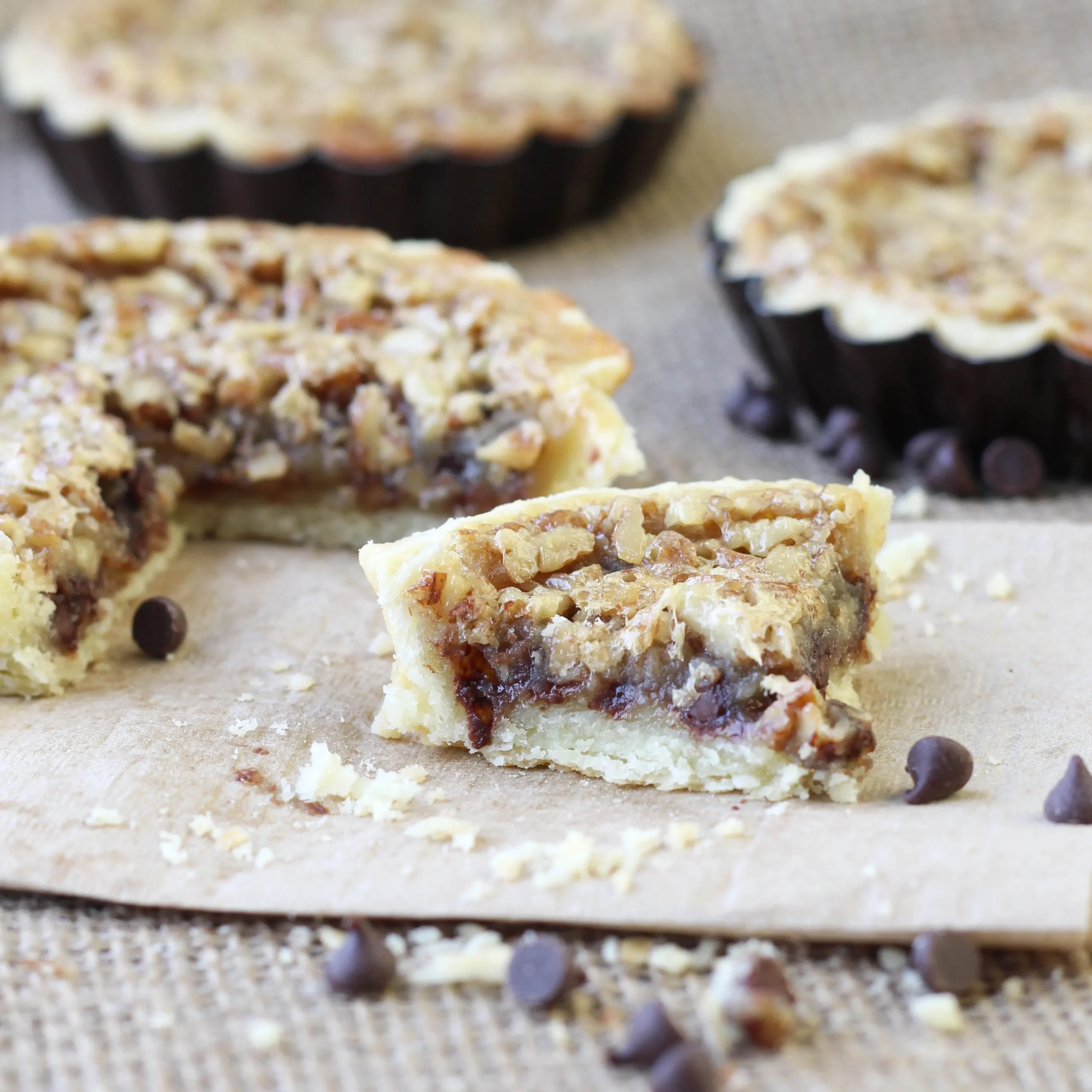 Heritage Bourbon Chocolate Pecan Tart