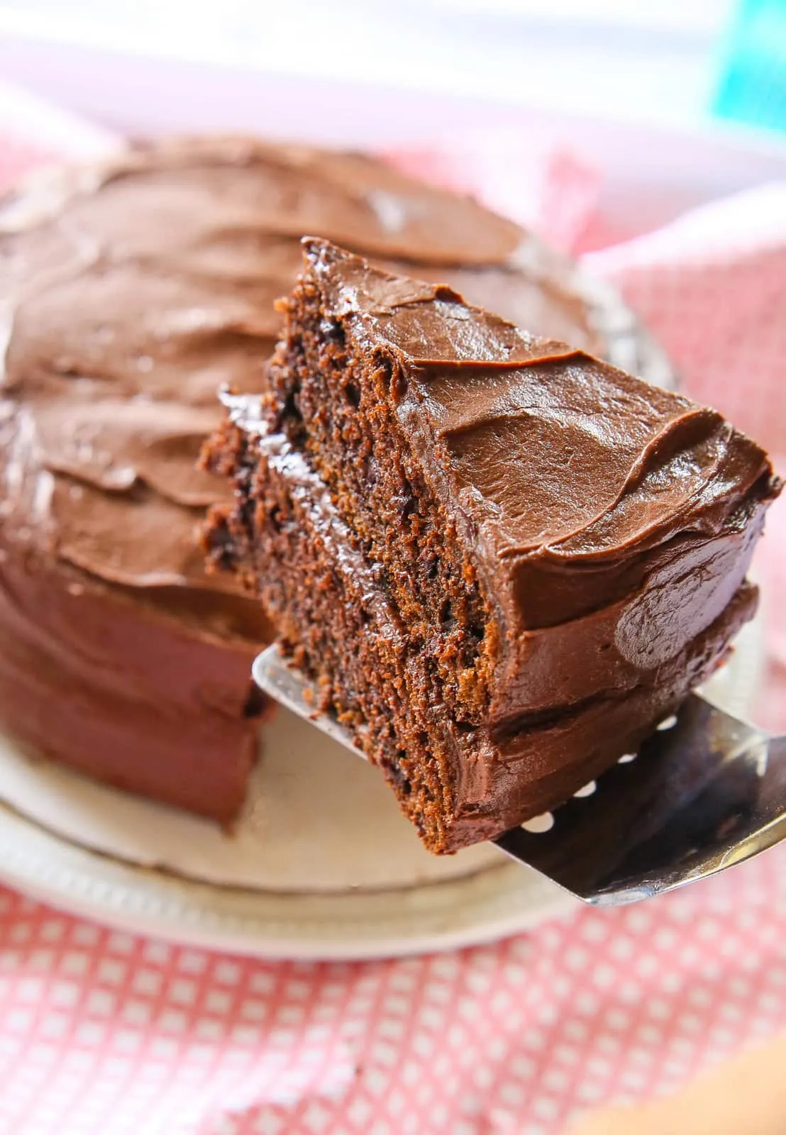 Hershey's Perfectly Chocolate Cake with Chocolate Frosting