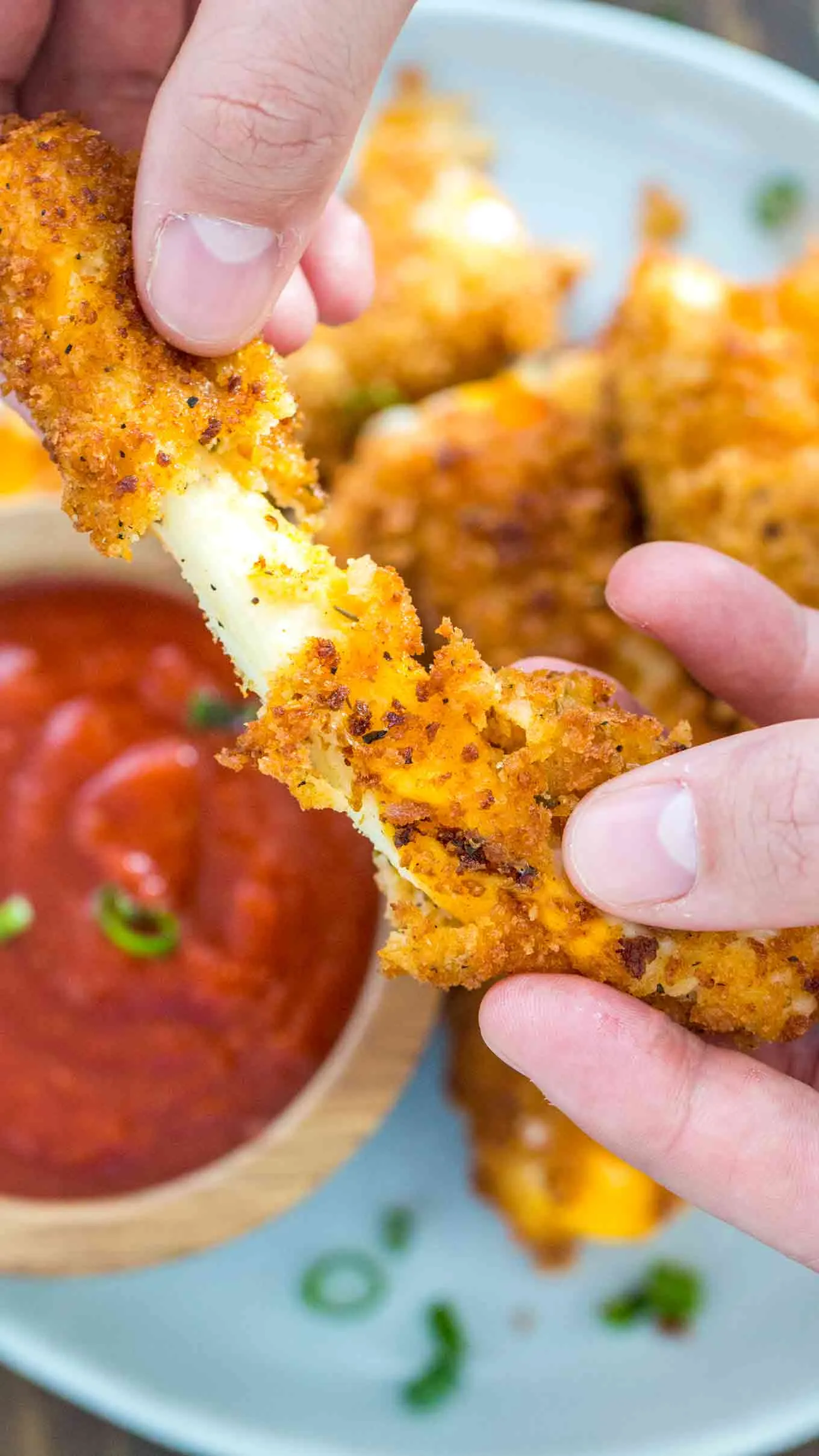 Home Fried Cheese Sticks