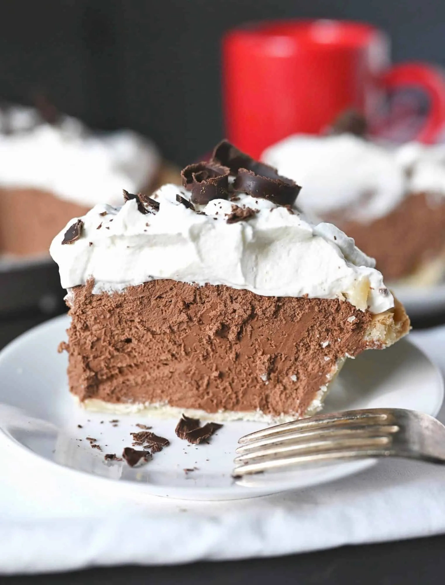 Homemade Chocolate Cream Pie