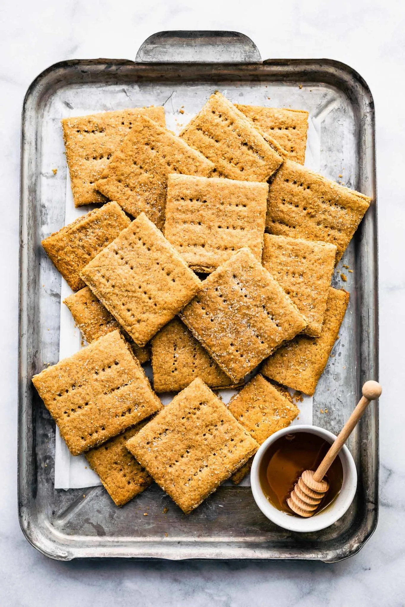 Homemade Gluten Free Graham Crackers