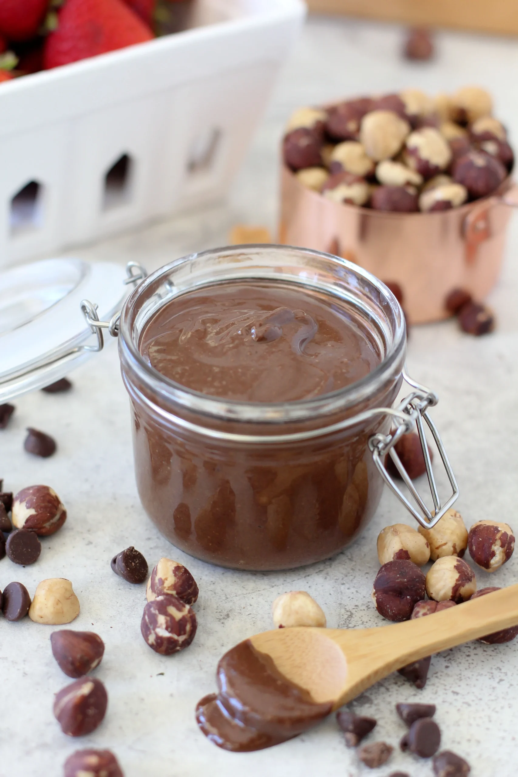 Homemade Hazelnut Chocolate Spread