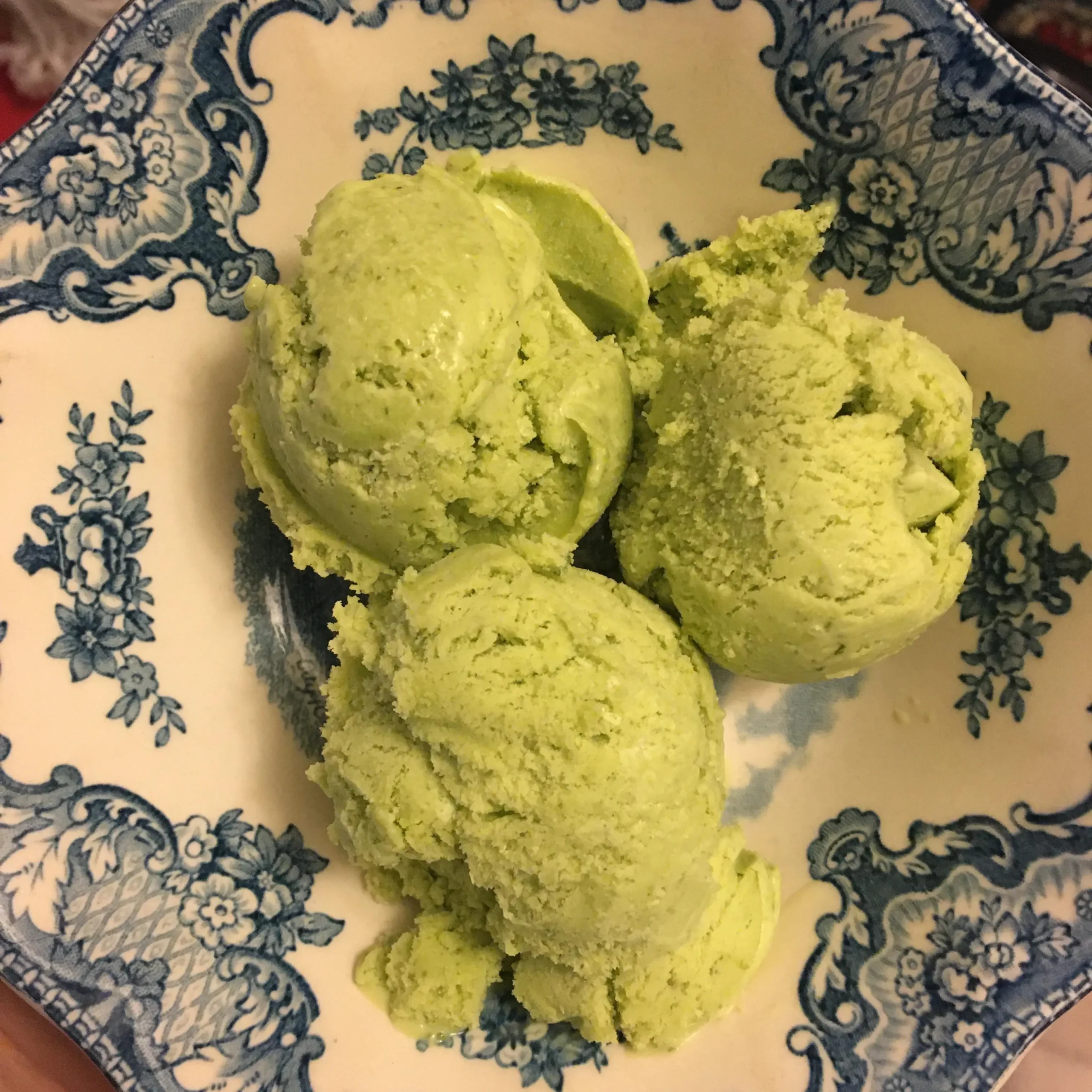 Homemade Lemon Basil Ice Cream