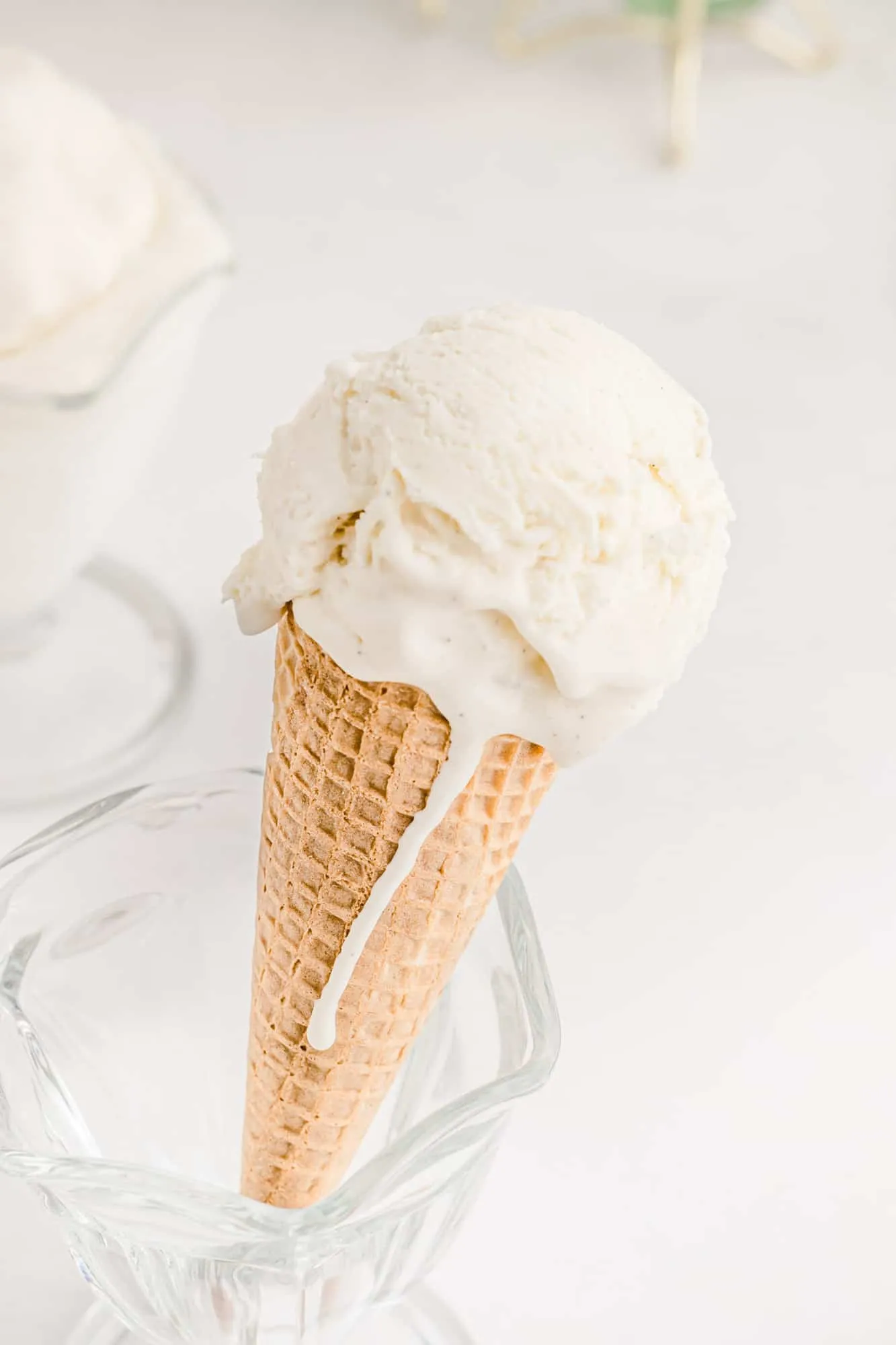 Homemade No Churn Vanilla Ice Cream