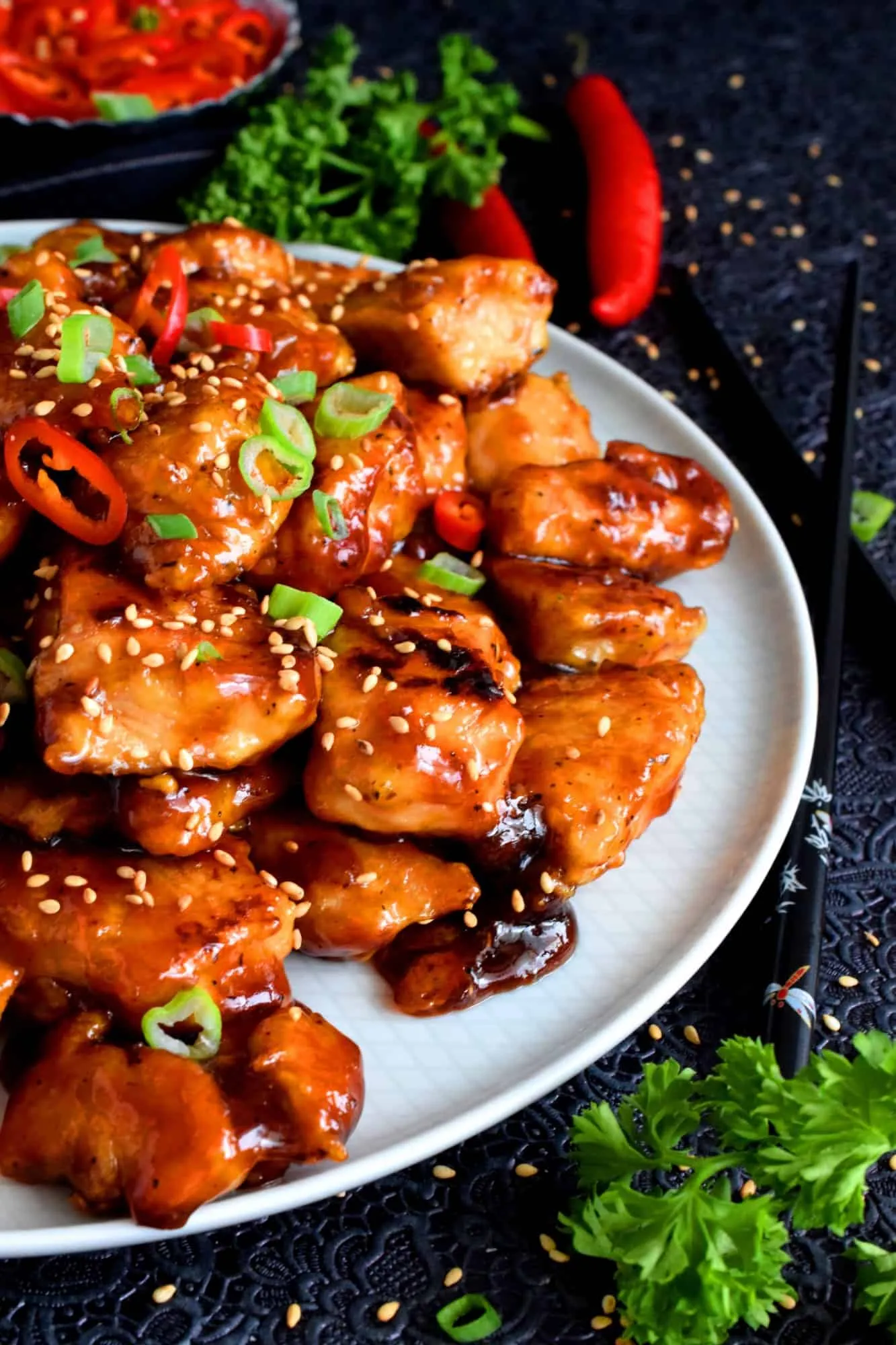 Honey Lemon Ginger Chicken