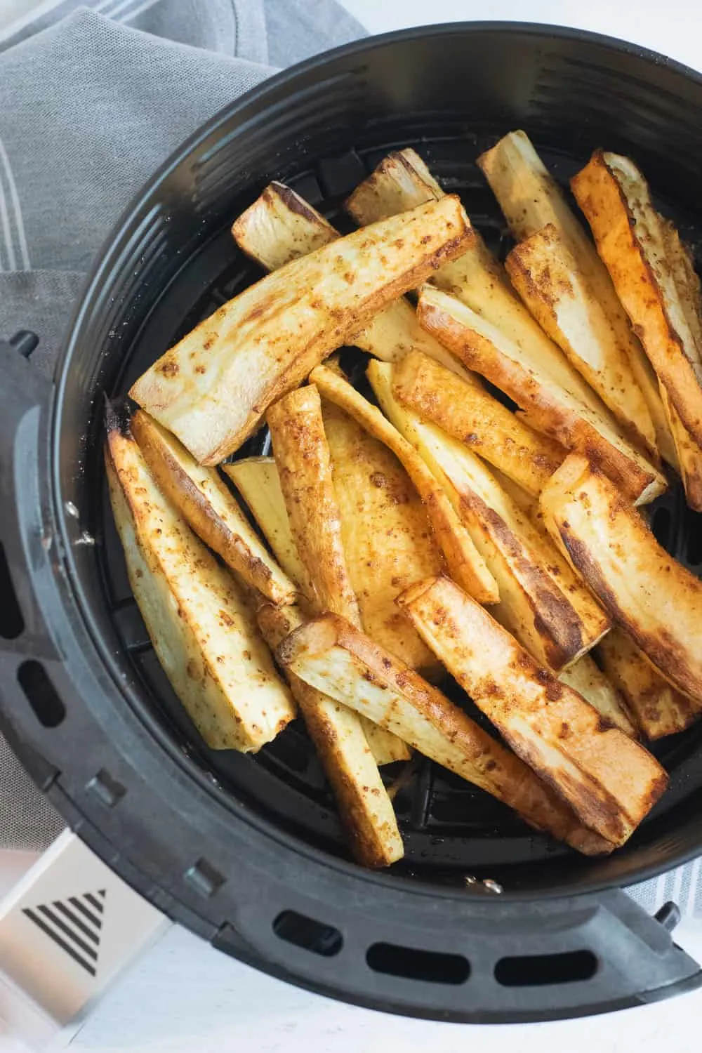 Honey Mustard Air Fryer Parsnips