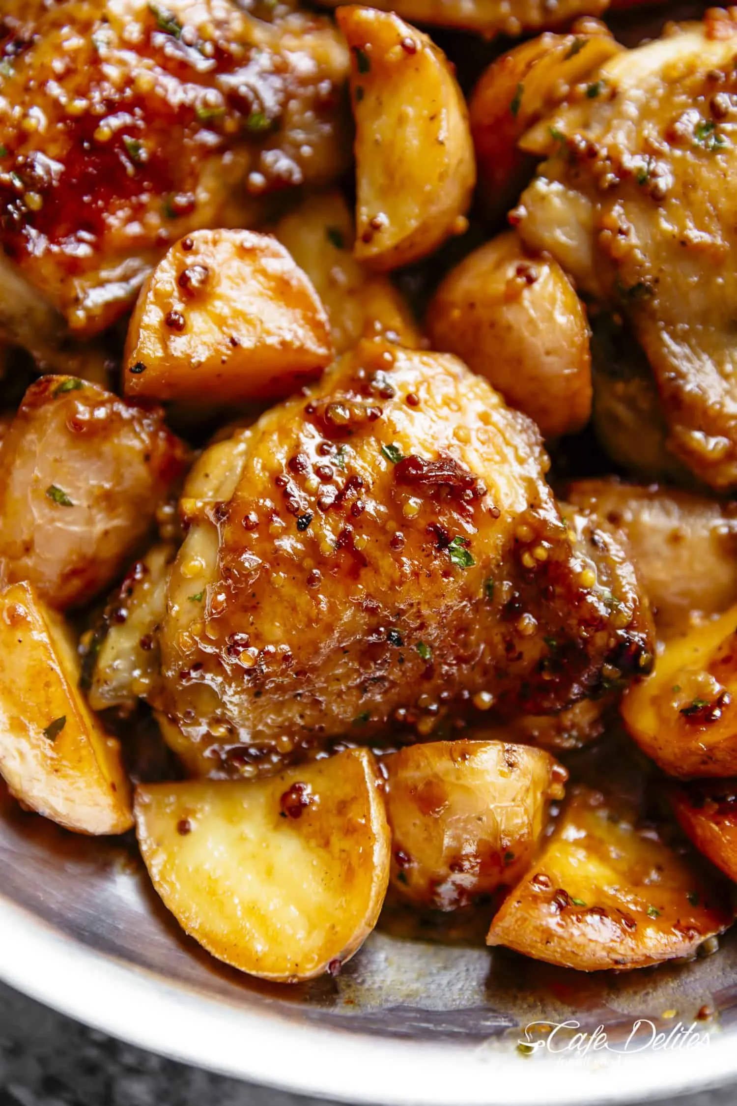 Honey Mustard Chicken and Potatoes