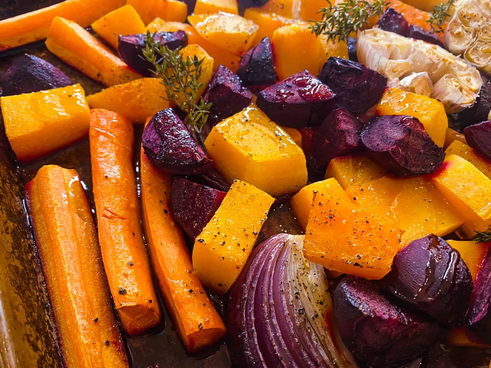 Honey Style Roasted Vegetables