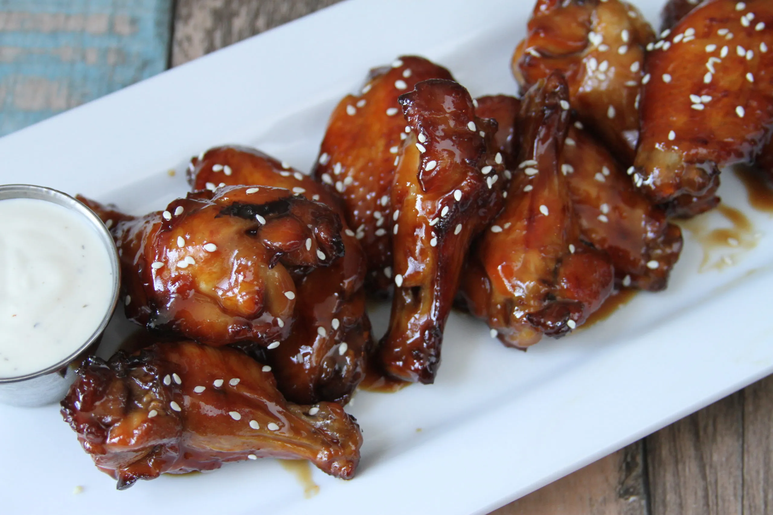 Honey Teriyaki Hot Wings
