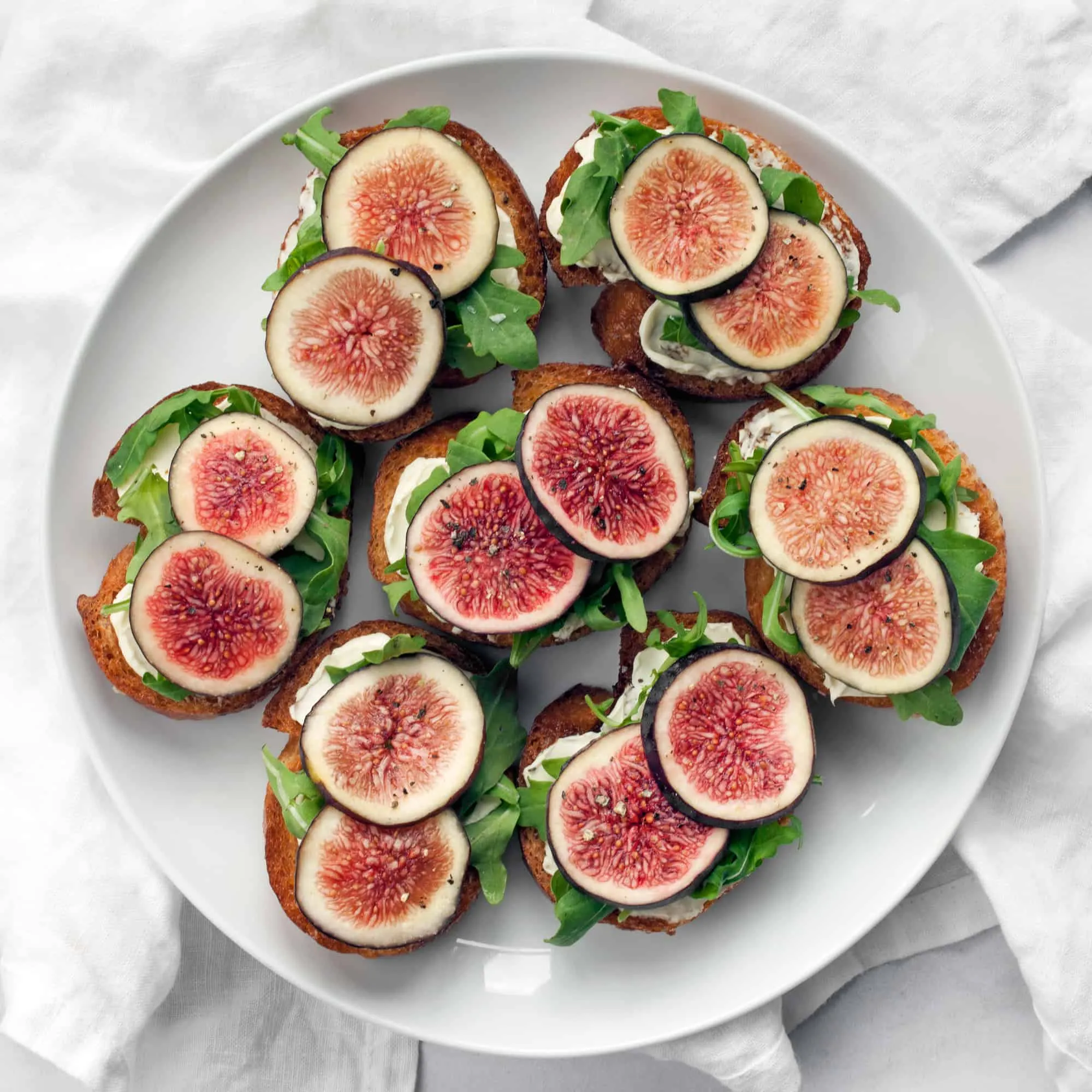 Honey Whipped Goat Cheese and Figs
